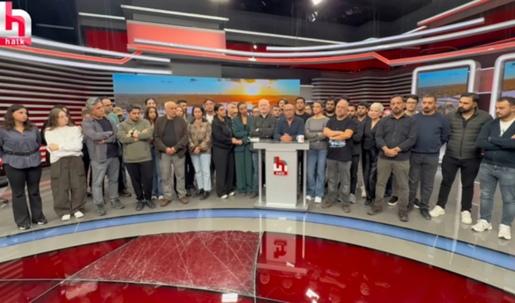 Mandatory leave for Halk TV employees from the trustee