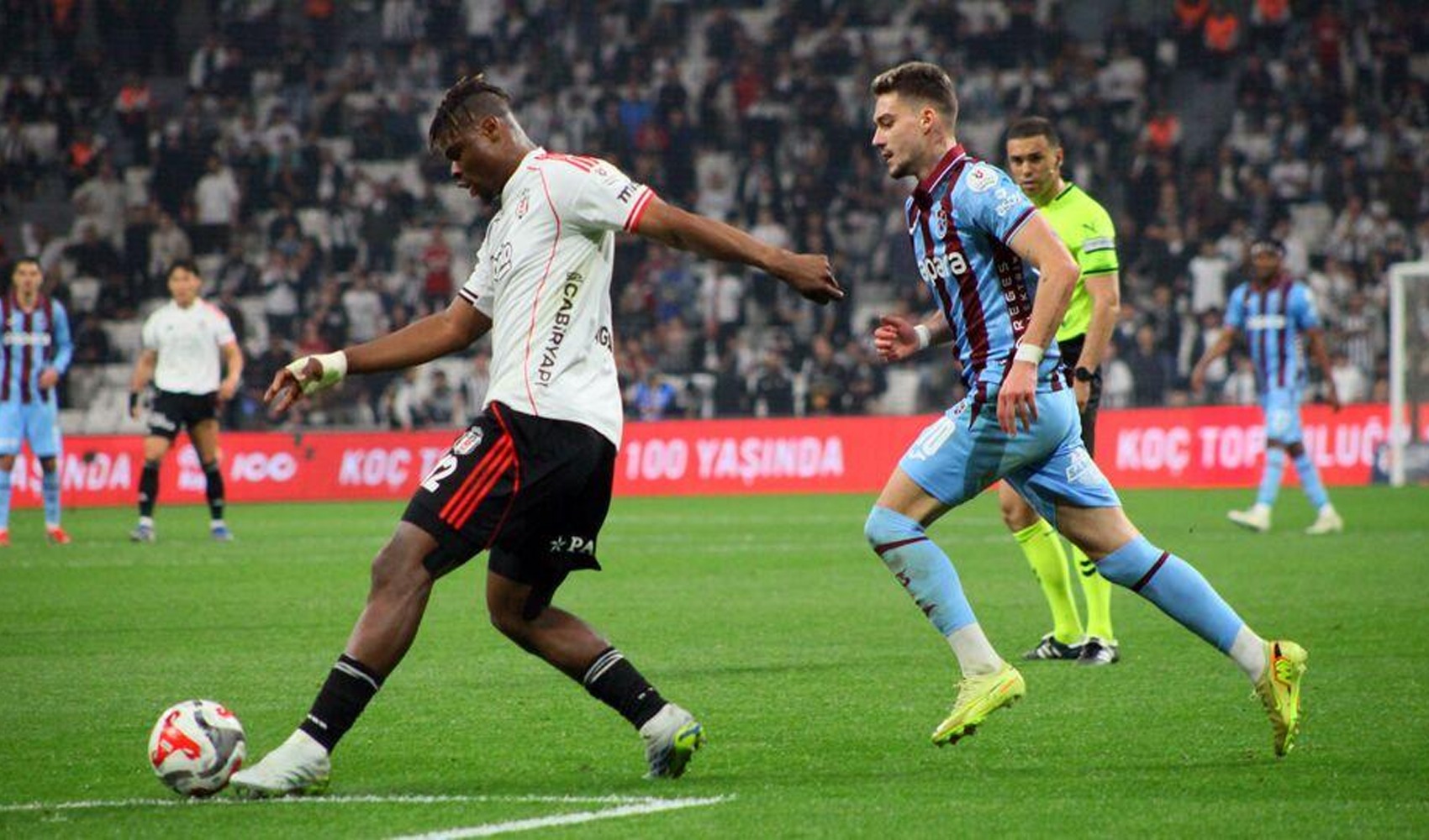 Trabzonspor-Beşiktaş maçı 5 kıtada 100’den fazla ülkede canlı yayınlanacak