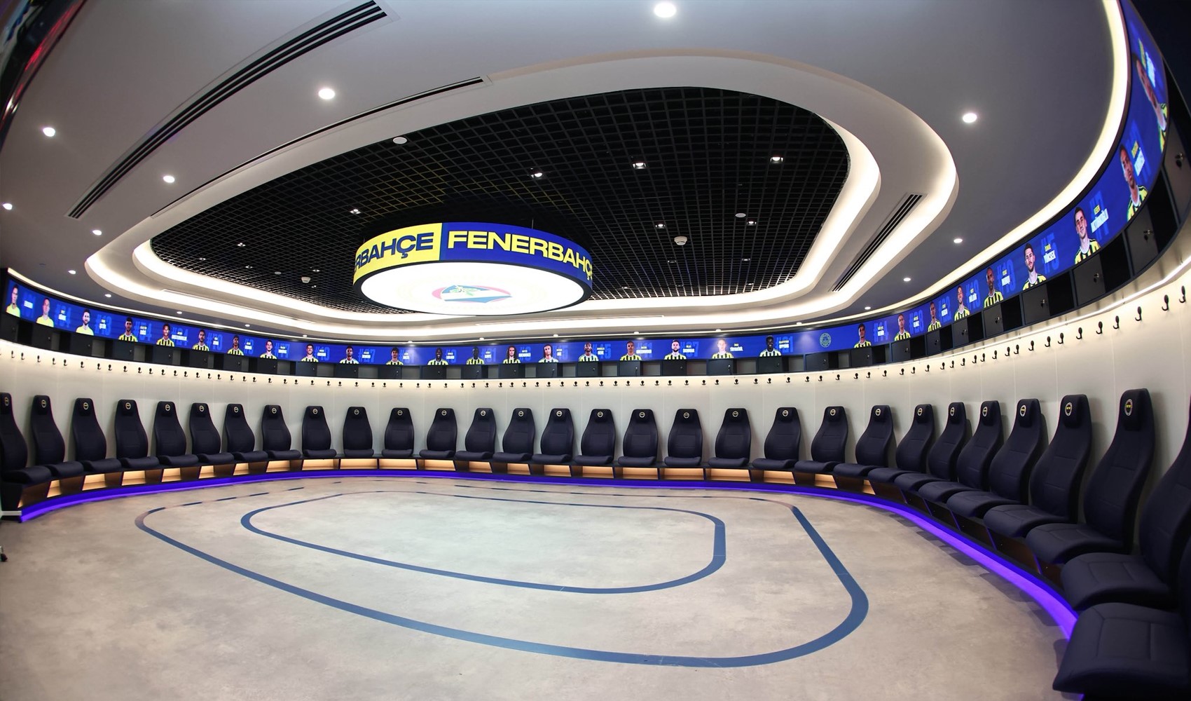 Fenerbahçe’de soyunma odası yenilendi