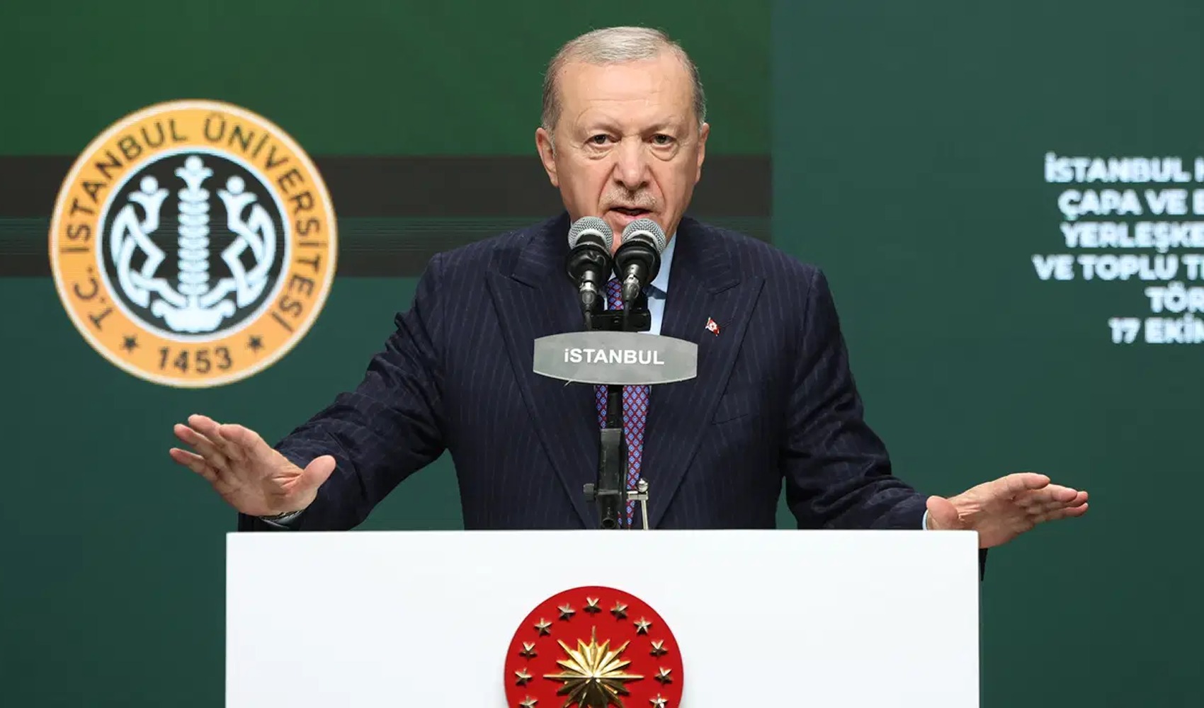 Erdoğan speaks at Istanbul University: Highlights health investments