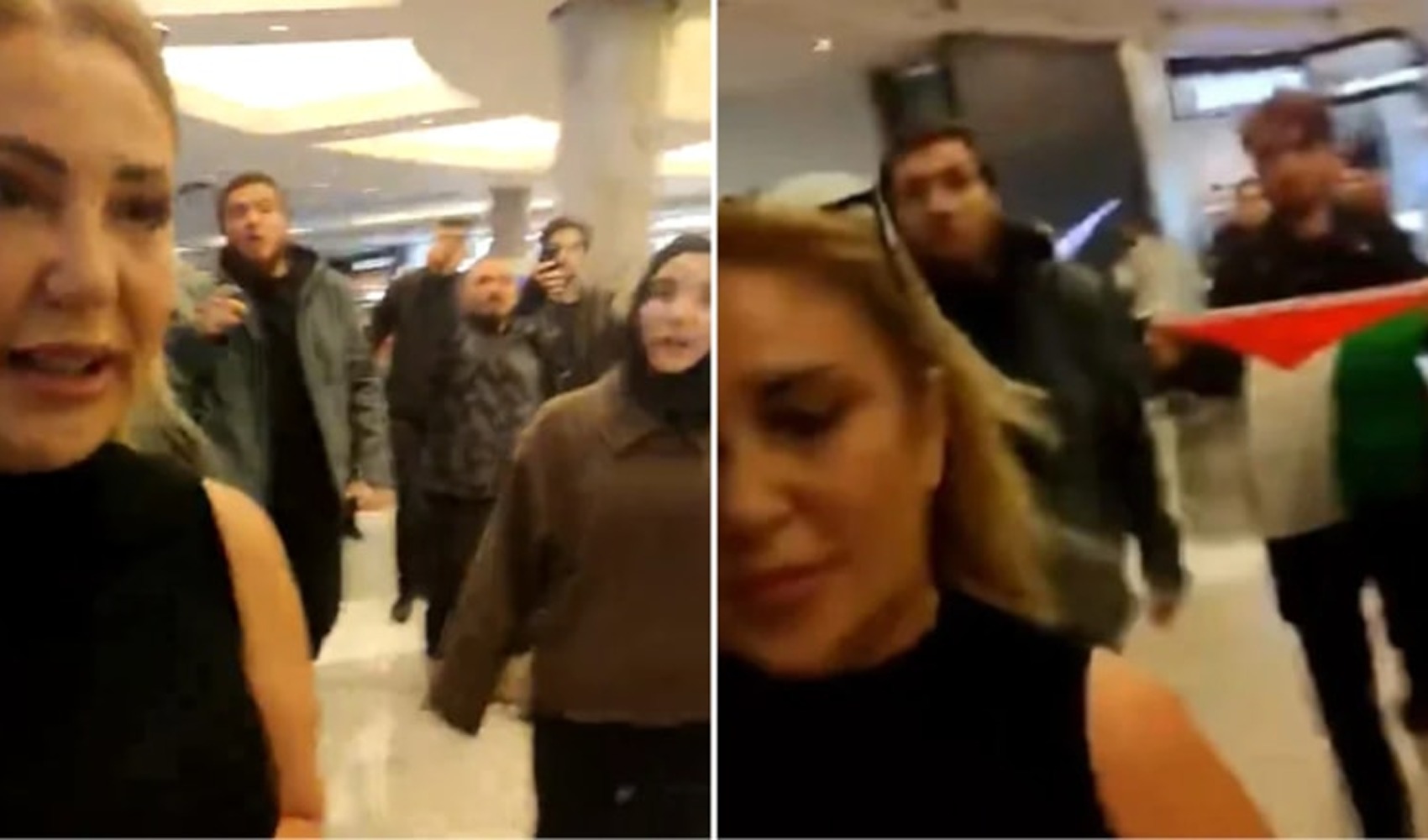Protest against Klodya Medina Halfon at İstinye Park: Police and medical teams dispatched