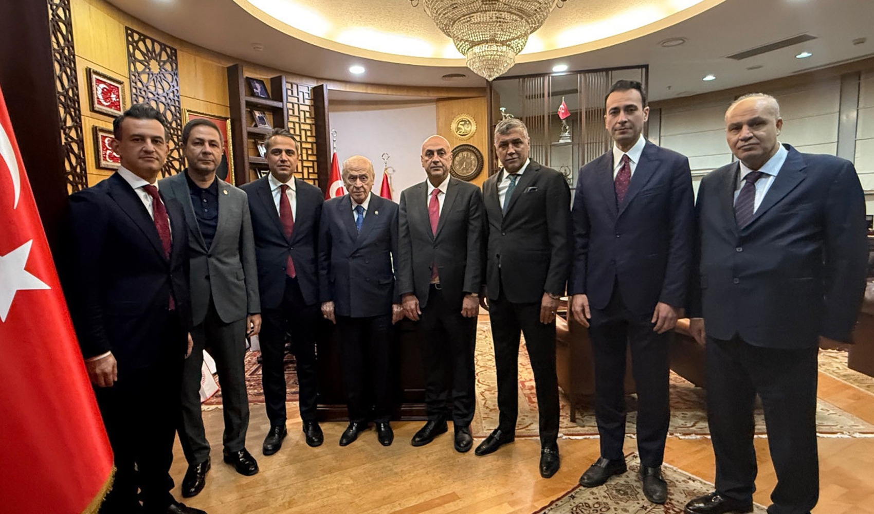Yeni baro başkanından Bahçeli’ye ziyaret