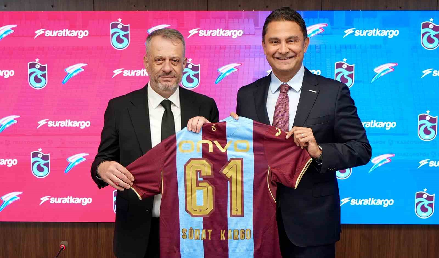 Sürat Kargo, Trabzonspor ile resmi kargo sponsorluğunu iki sezon daha uzattı