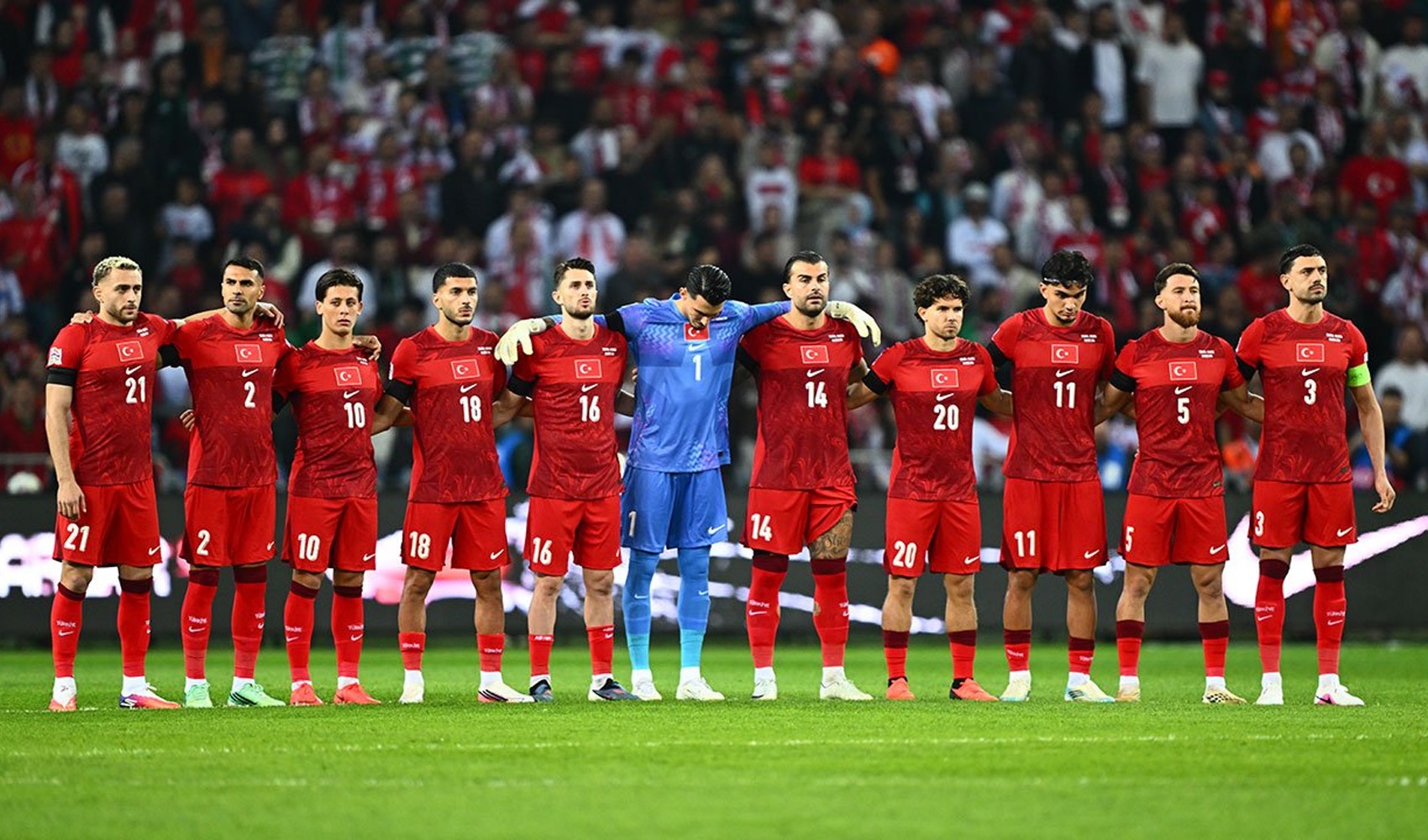 Se confirma la alineación de Turquía para el partido contra Bélgica