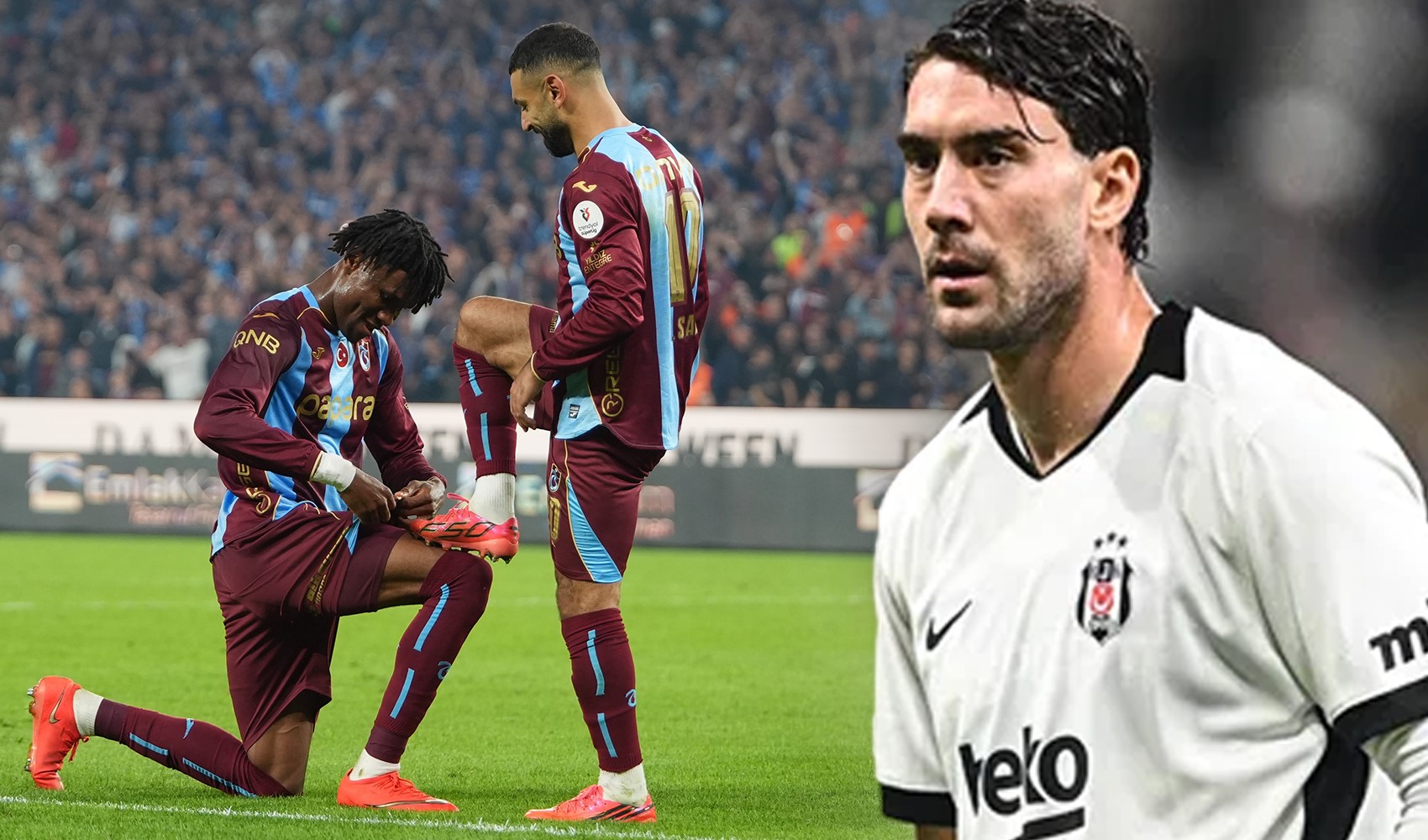 Controversial Vlahovic post from Trabzonspor's Nwaiwu! He deleted it shortly after