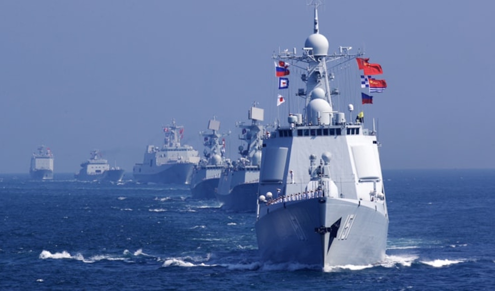 Tension in the South China Sea: China sends navy to monitor US warship