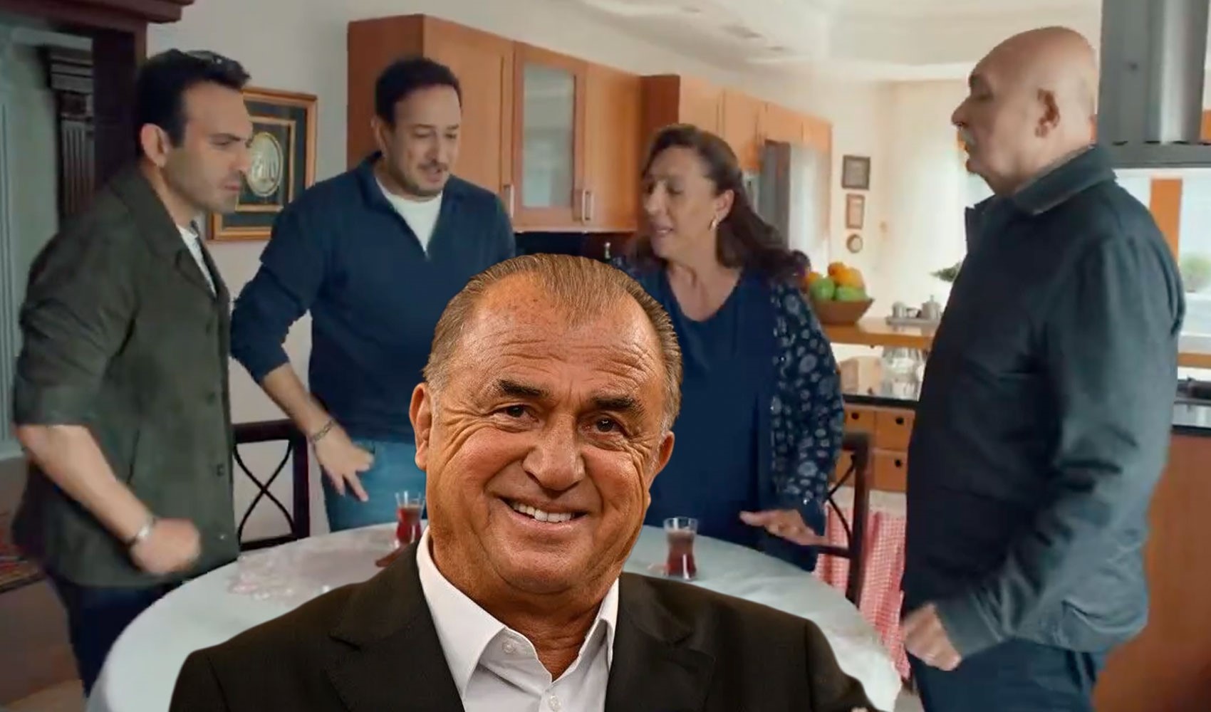 Tuzlu Kahve dizisinde Fatih Terim heyecanı
