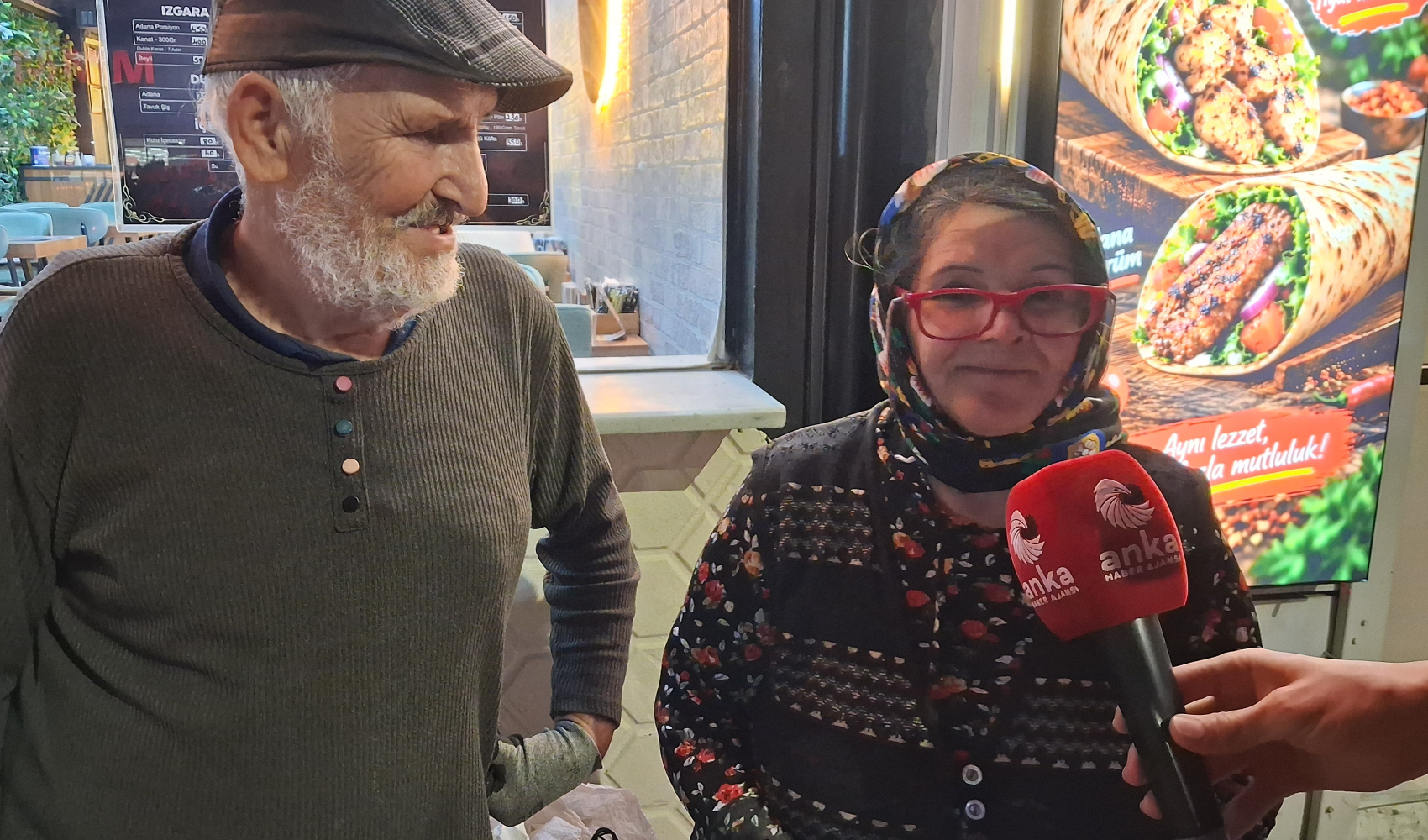 In Tokat, 64-year-old Çiseli Çevik collects cans at night for her sick husband and disabled daughter