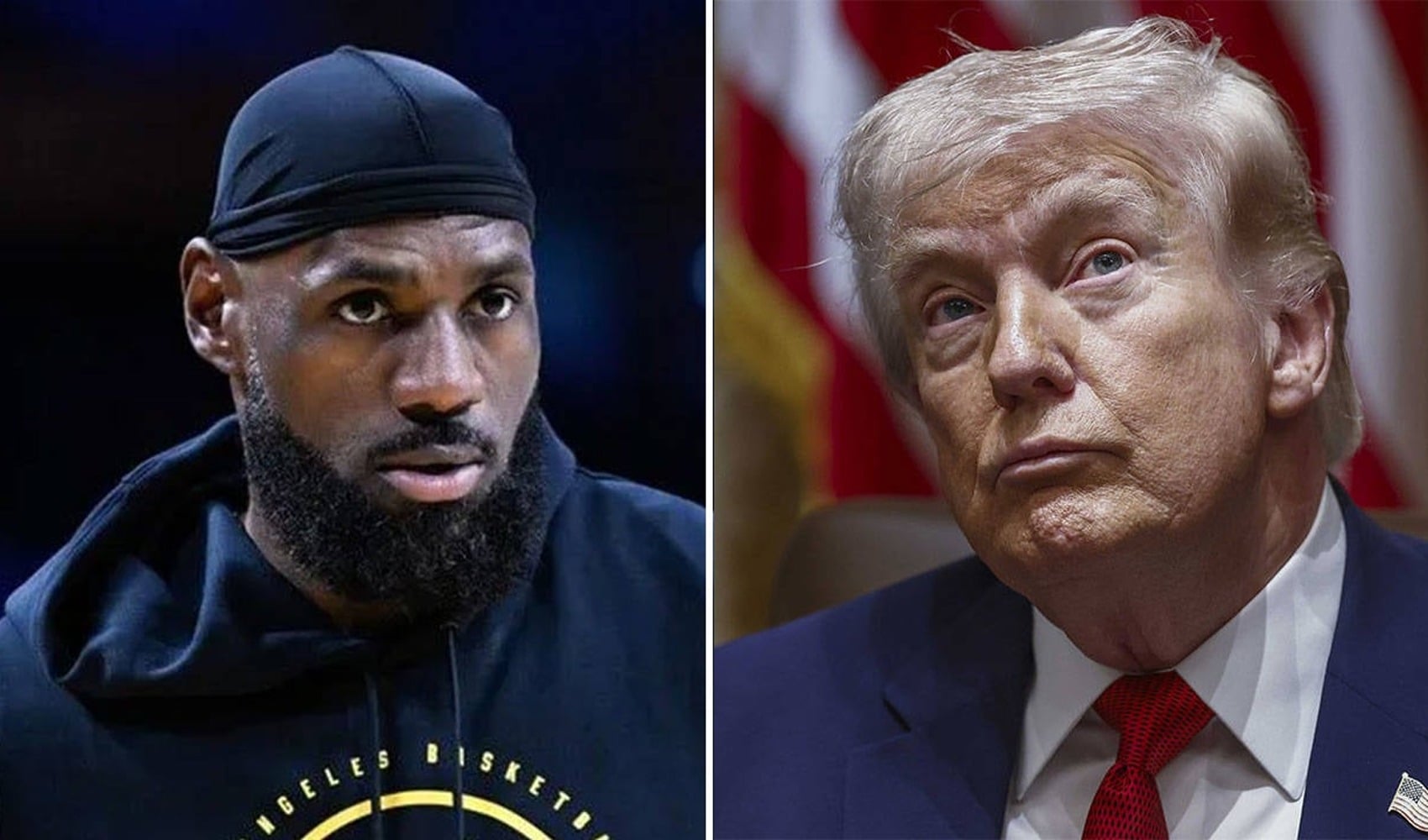 Trump reagiert auf LeBron James wegen der Nationalhymne