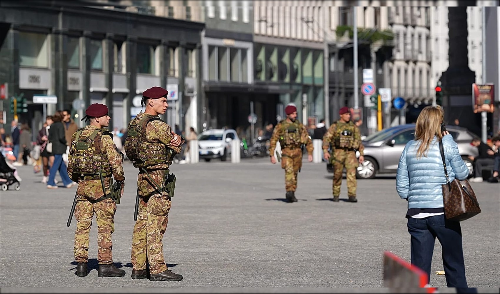 Protest alert in Italy: Military reinforcements and strict security measures in major cities