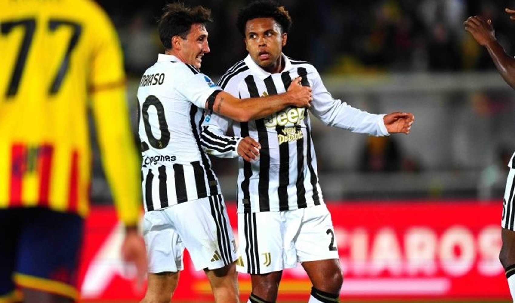 Juventus wins away at Lecce with first-half goals in Serie A