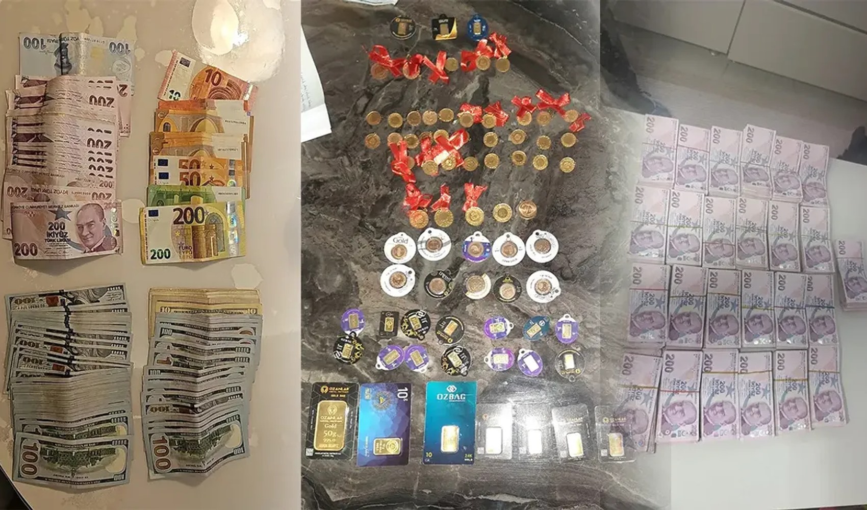 Operation against the terrorist organization ISIS! Bales of cash seized