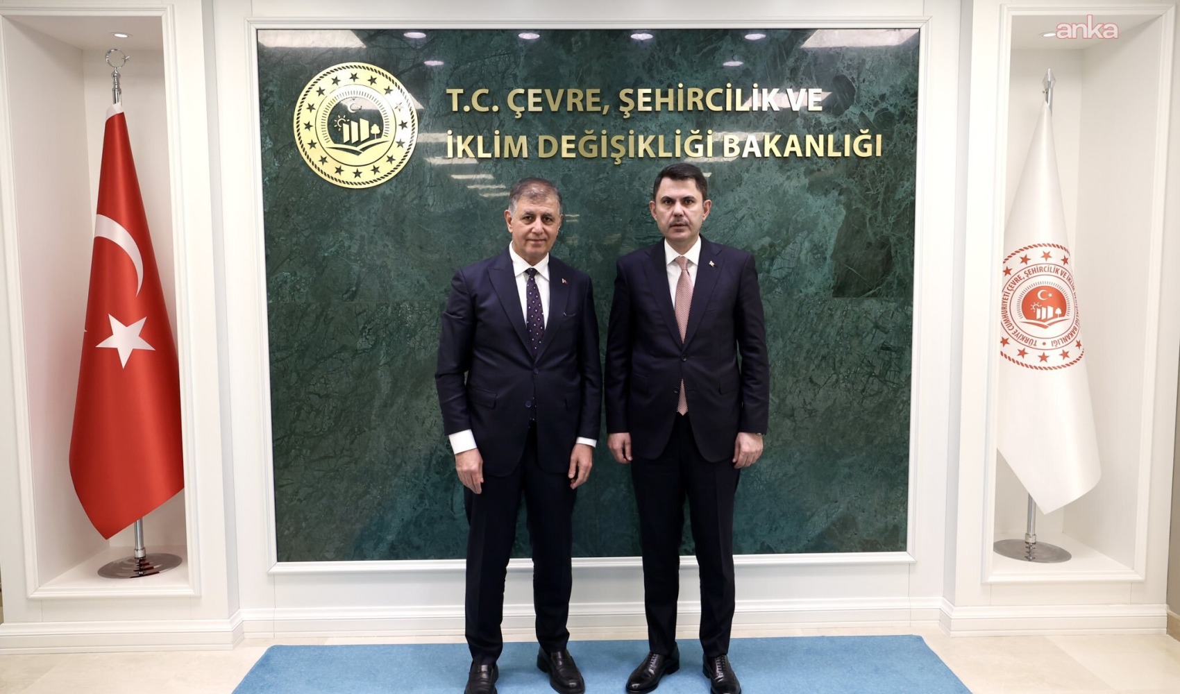 Cemil Tugay, who joined the AK Party, visits two ministries in Ankara