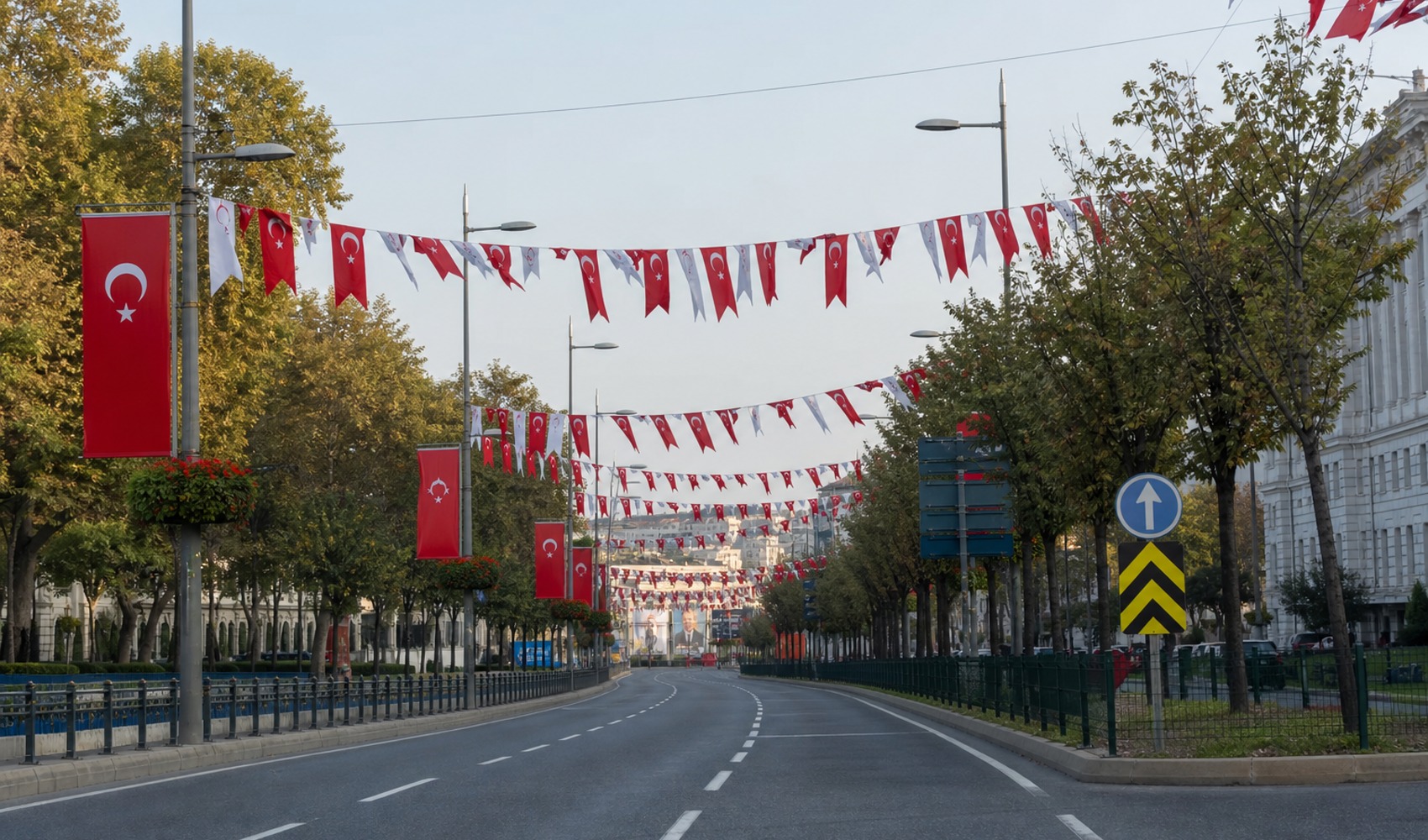 Which roads will be closed in Istanbul on October 29?