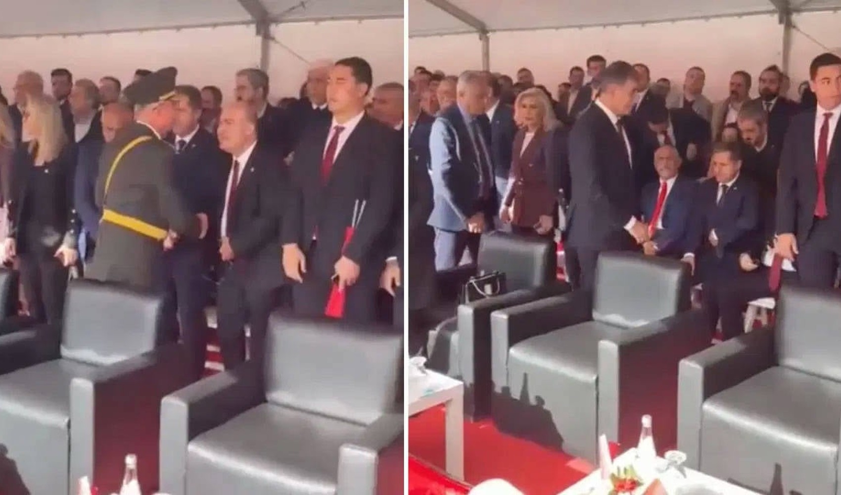 İzmir'de YENİ Partili vekillerden Cemil Tugay'a şok protesto