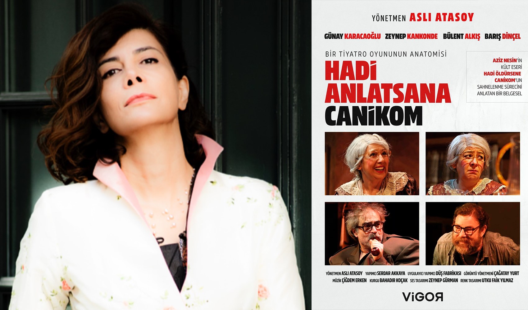 Aslı Atasoy'un yönettiği 'Hadi Anlatsana Canikom' Altın Koza'da