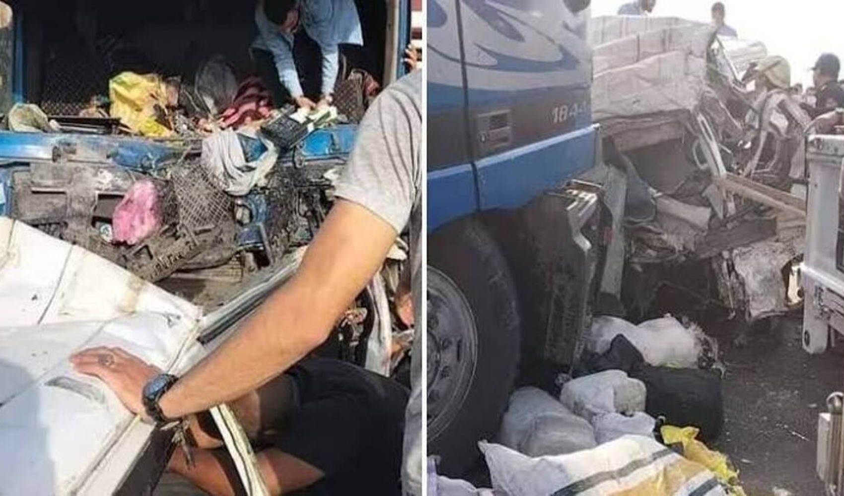 Tragic accident in Egypt: Minibus and truck collide, 10 dead, 24 injured