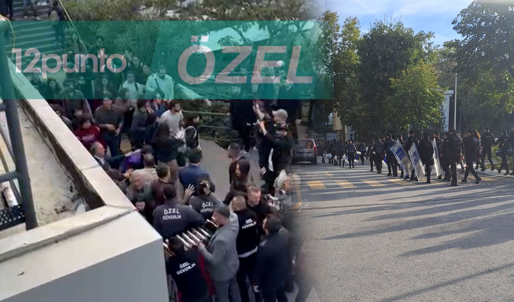 Boğaziçi Üniversitesi'nde yemekhane zamlarına karşı eylem: Çok sayıda polis sevk edildi