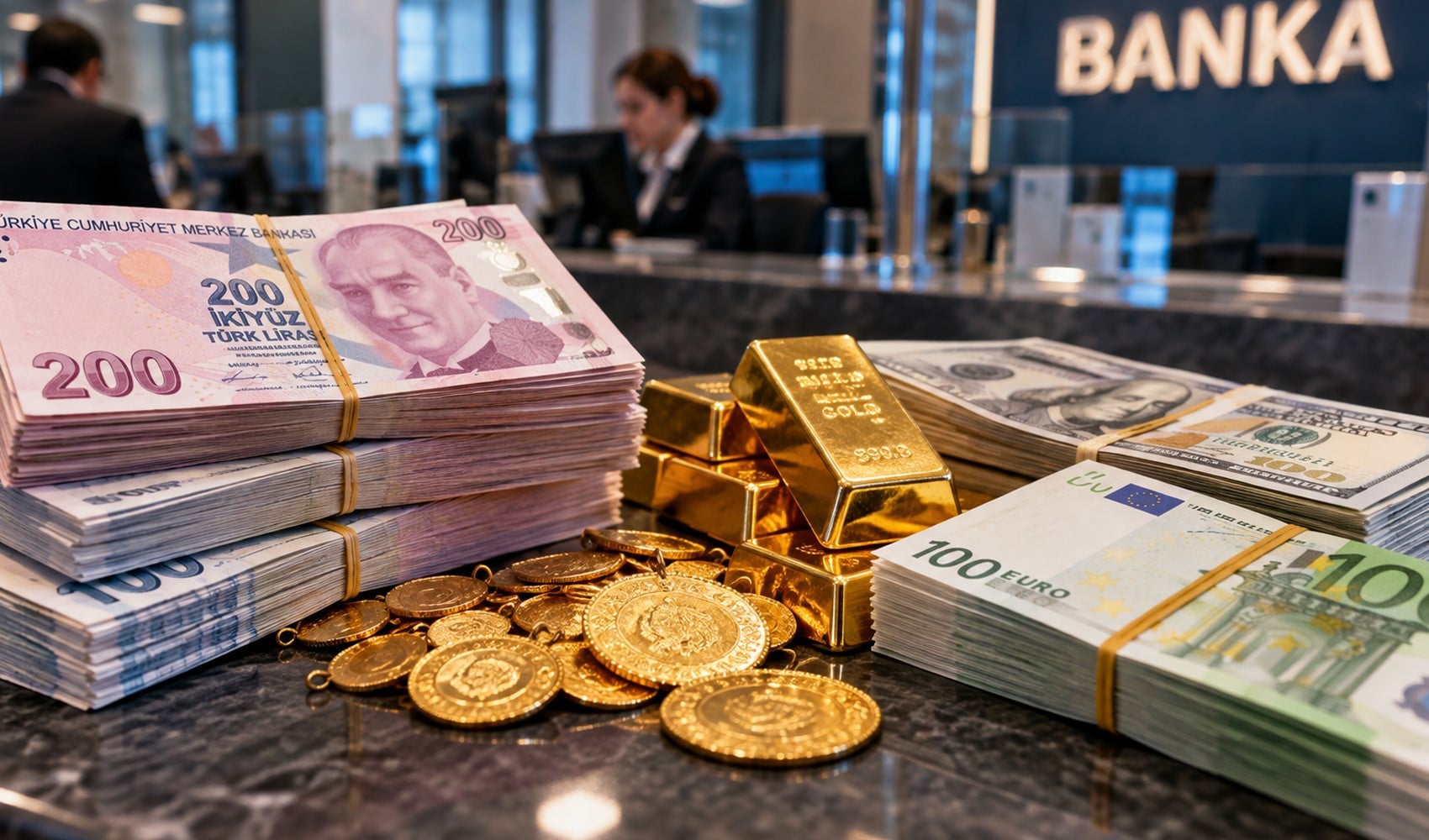 Bankacılıkta yeni dönem: Nakit, döviz ve kuyumculuk işlemlerinde limit yükseltildi