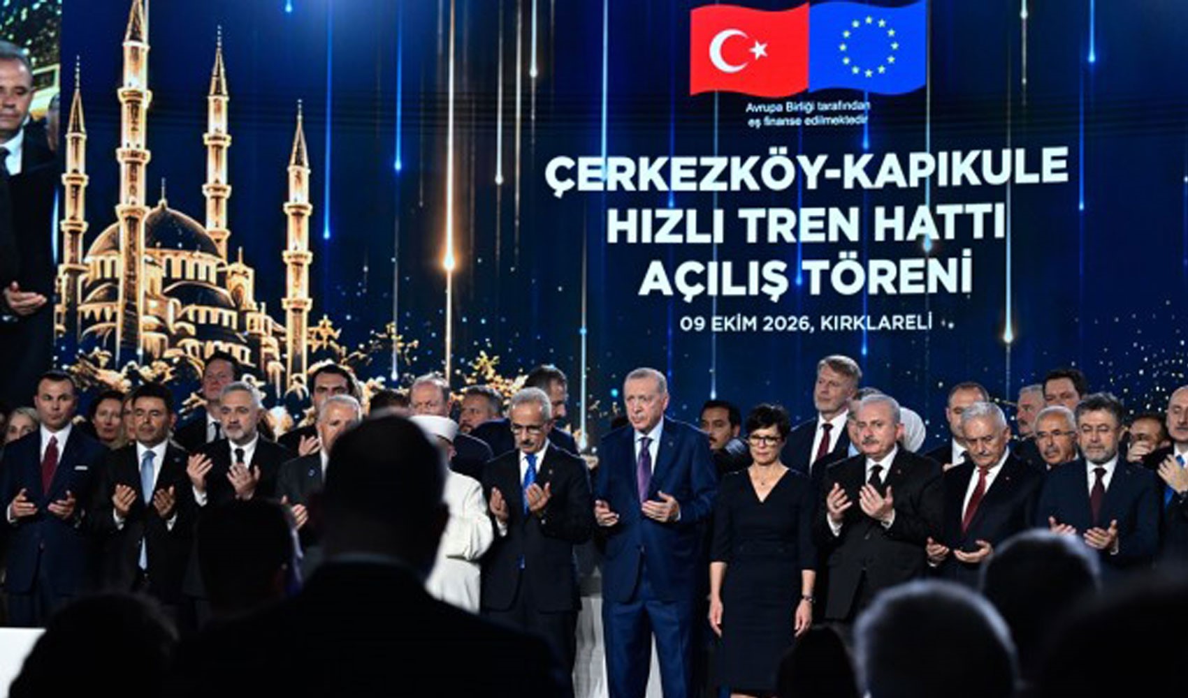 AKP Genel Başkanı ve Cumhurbaşkanı Erdoğan'dan 'hızlı' açılış