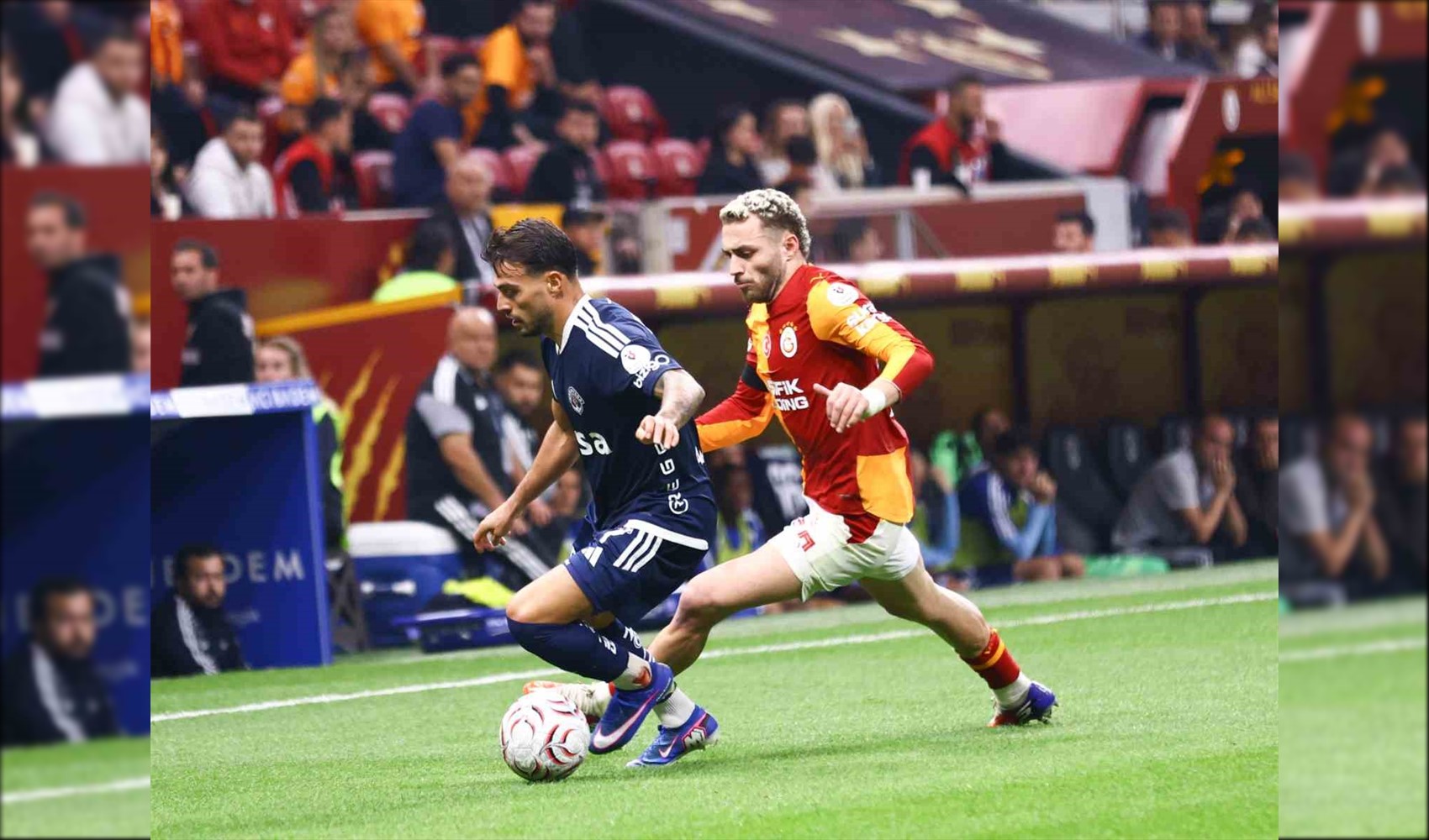 Galatasaray on kişi kaldı, Kasımpaşa'yı 3 golle geçti