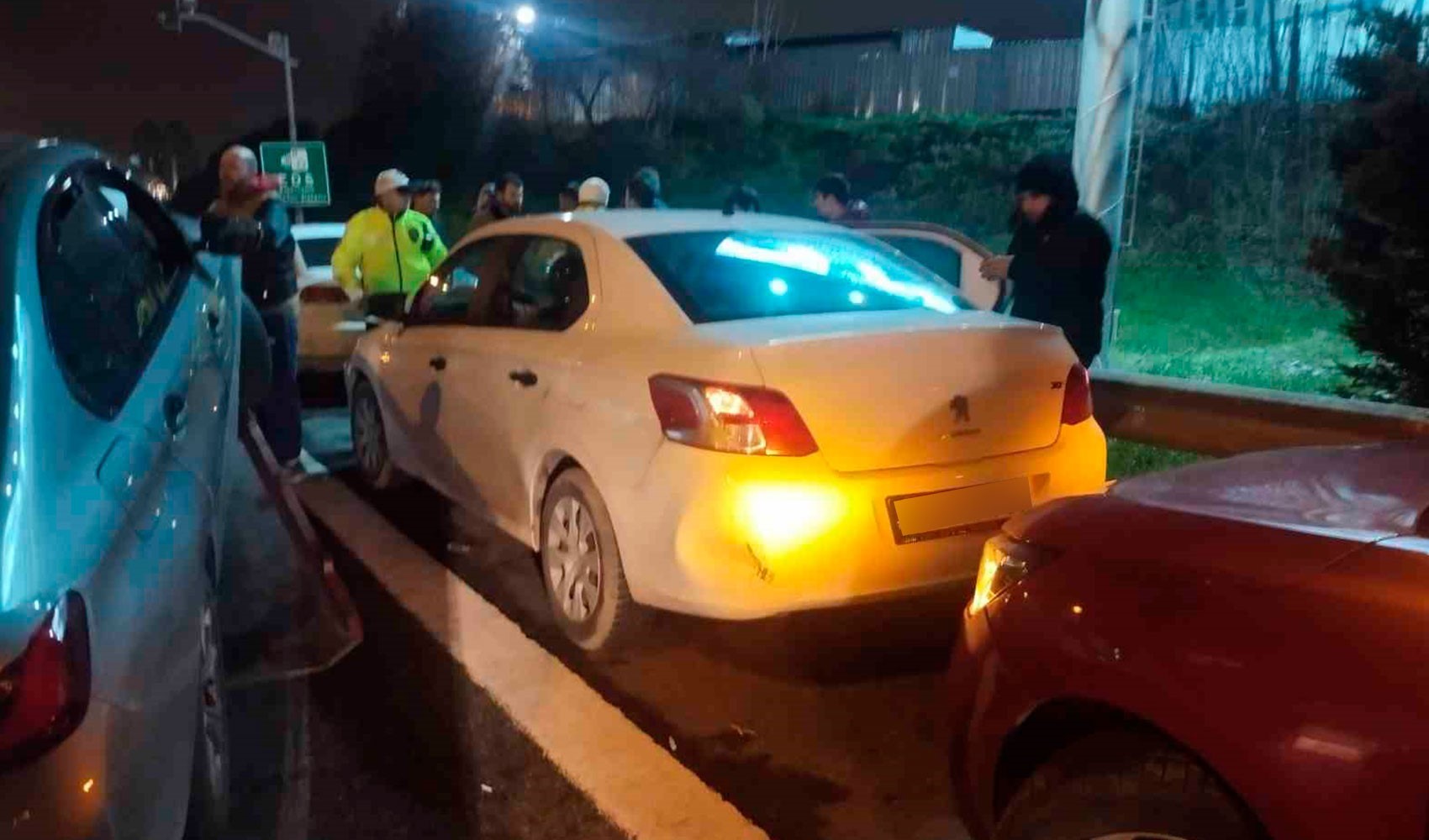 TEM’de zincirleme kaza