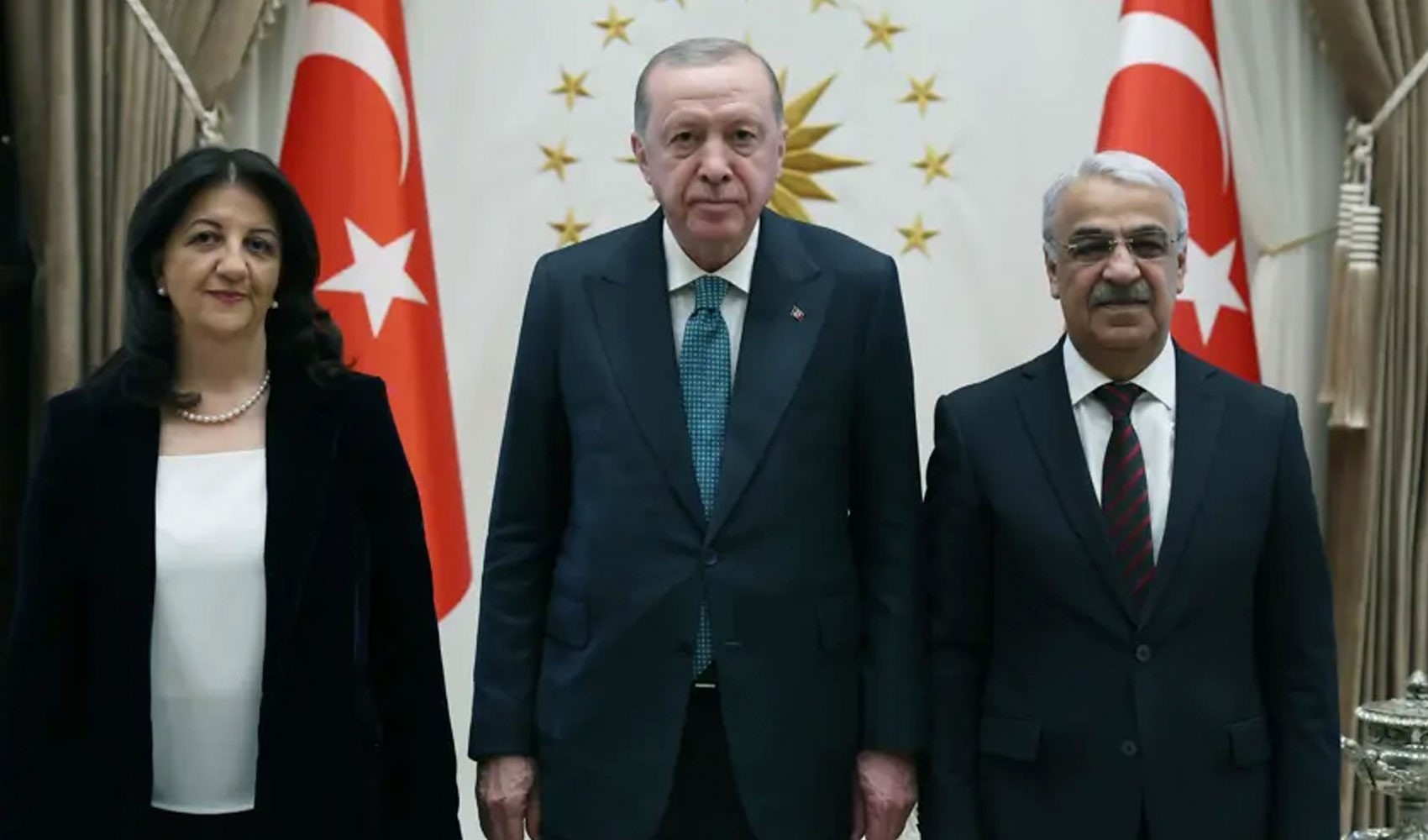 Son Dakika: Erdoğan'ı ziyaret eden DEM Parti'den yazılı açıklama! Açılım görüşmesinde neler konuşuldu?