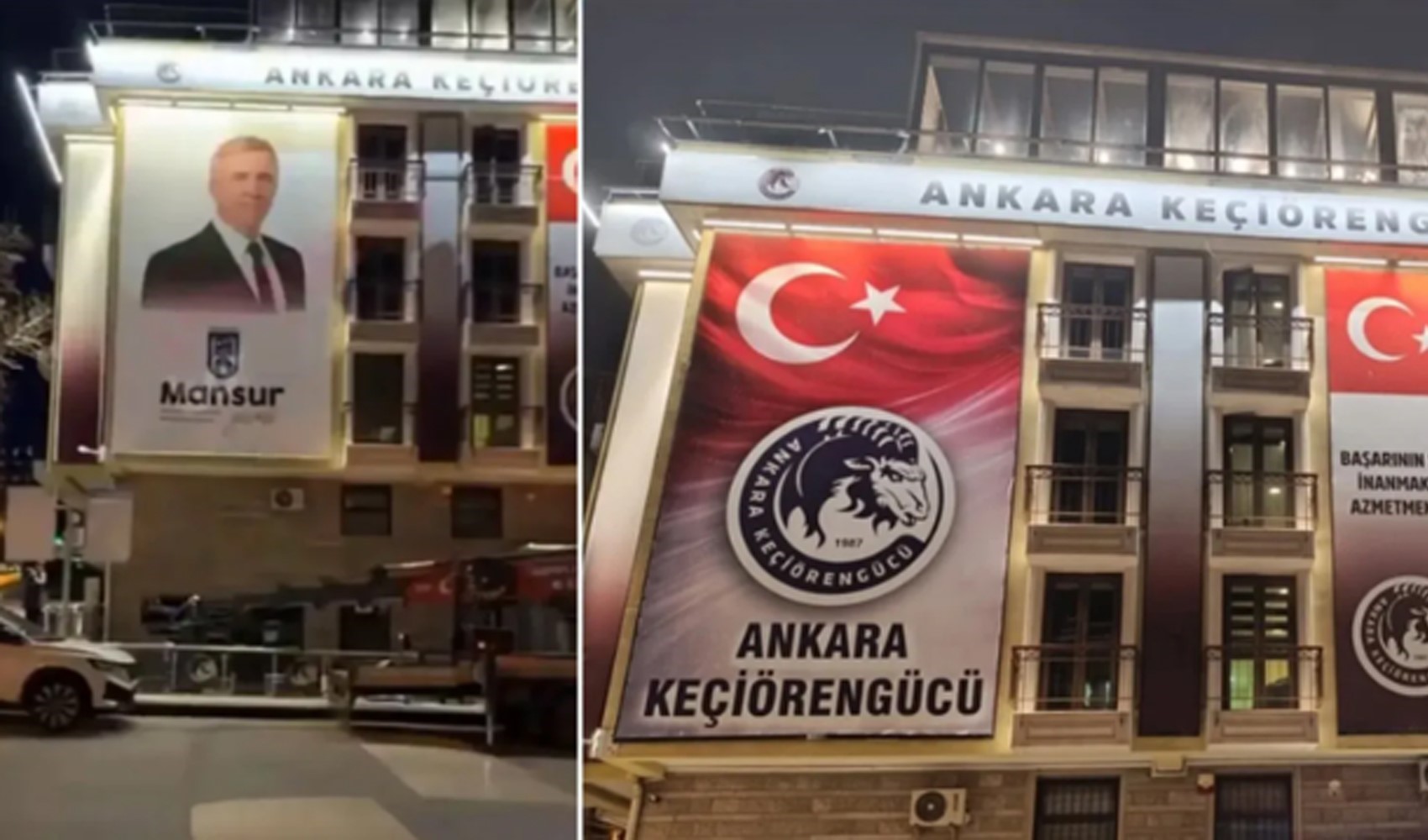 Mansur Yavaş’ın Keçiörengücü tesislerindeki posteri indirildi