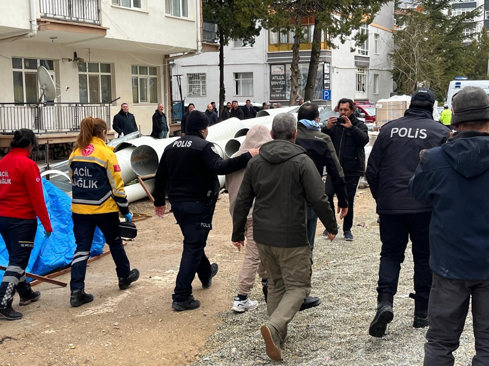 Hükümet konağı inşaatında maaş krizi