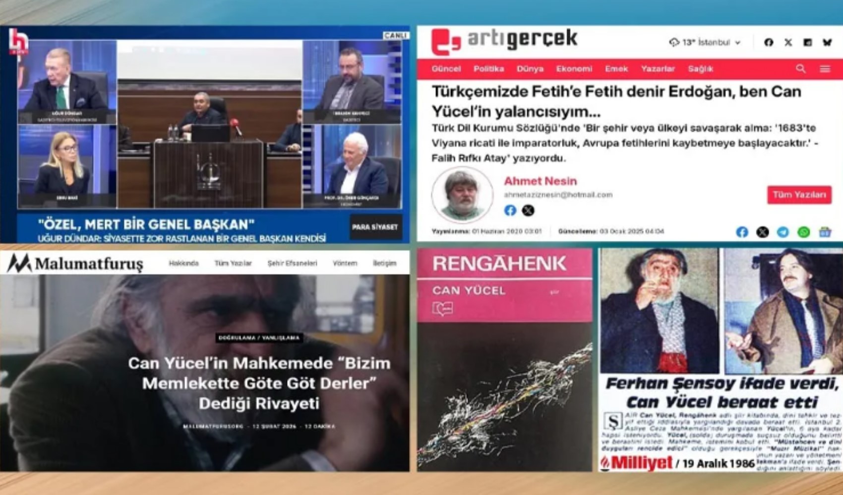 Can Yücel, 'G.te g.t denir' dedi mi?