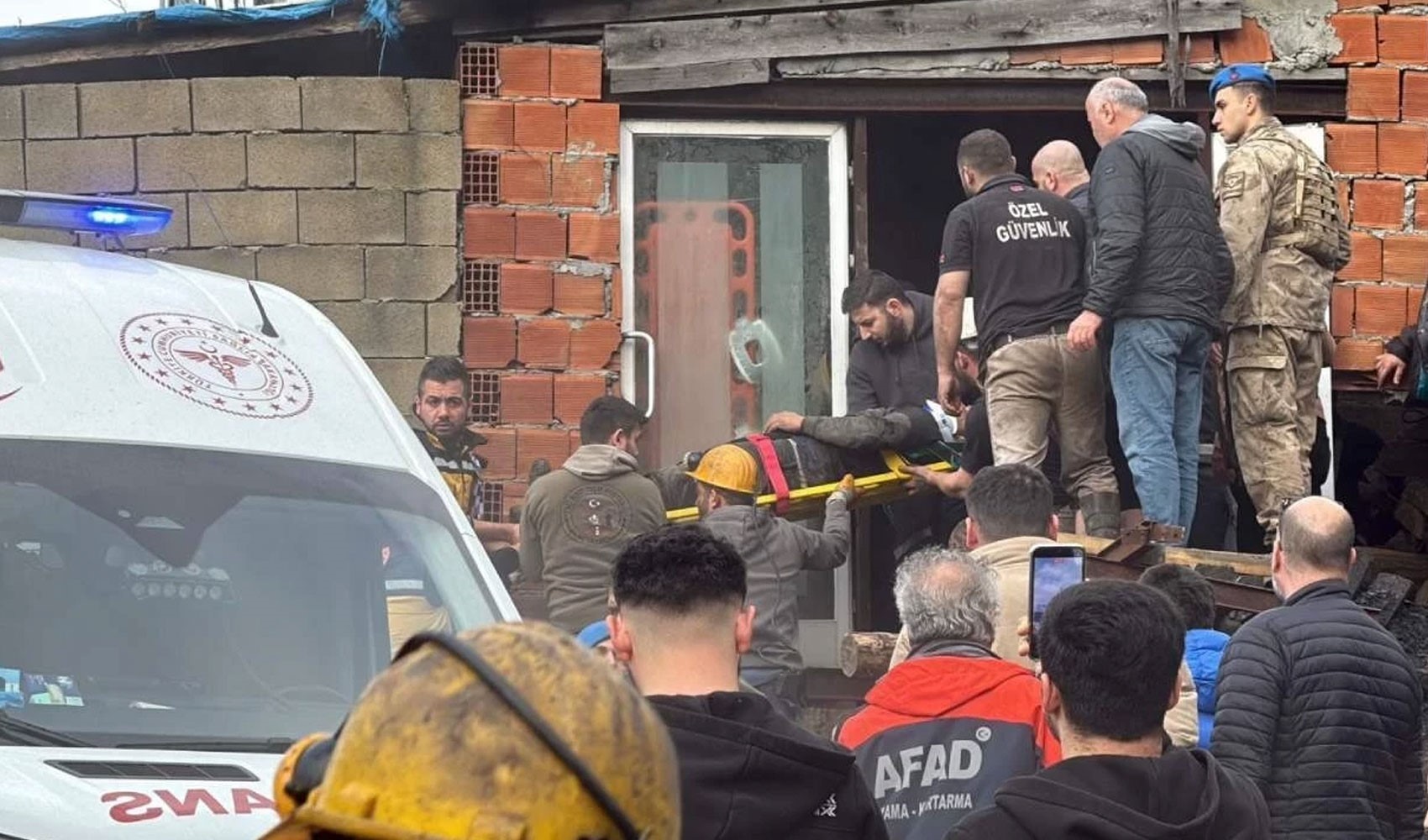 Zonguldak’ta maden ocağında göçük