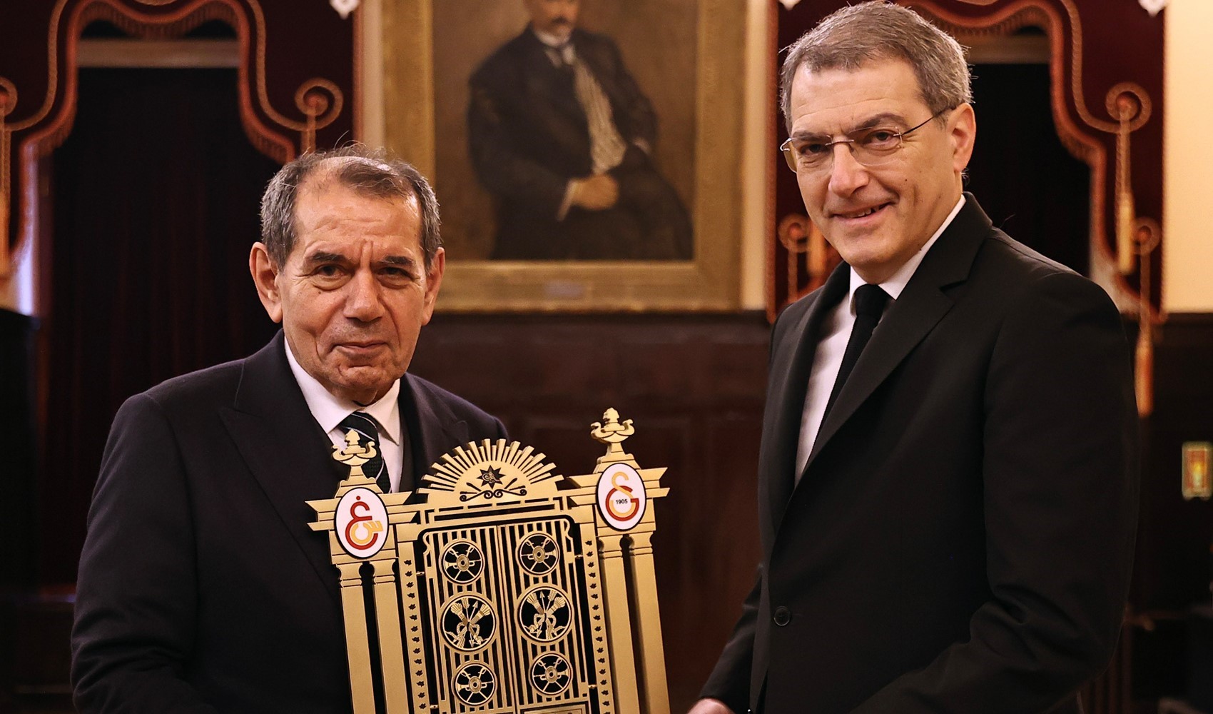 Juventus maçı öncesi dostluk yemeği düzenlendi