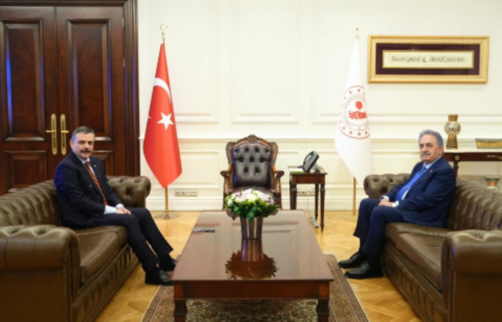 Bakanlık odasında sessiz mesaj: Soylu döneminde vardı, geri döndü!