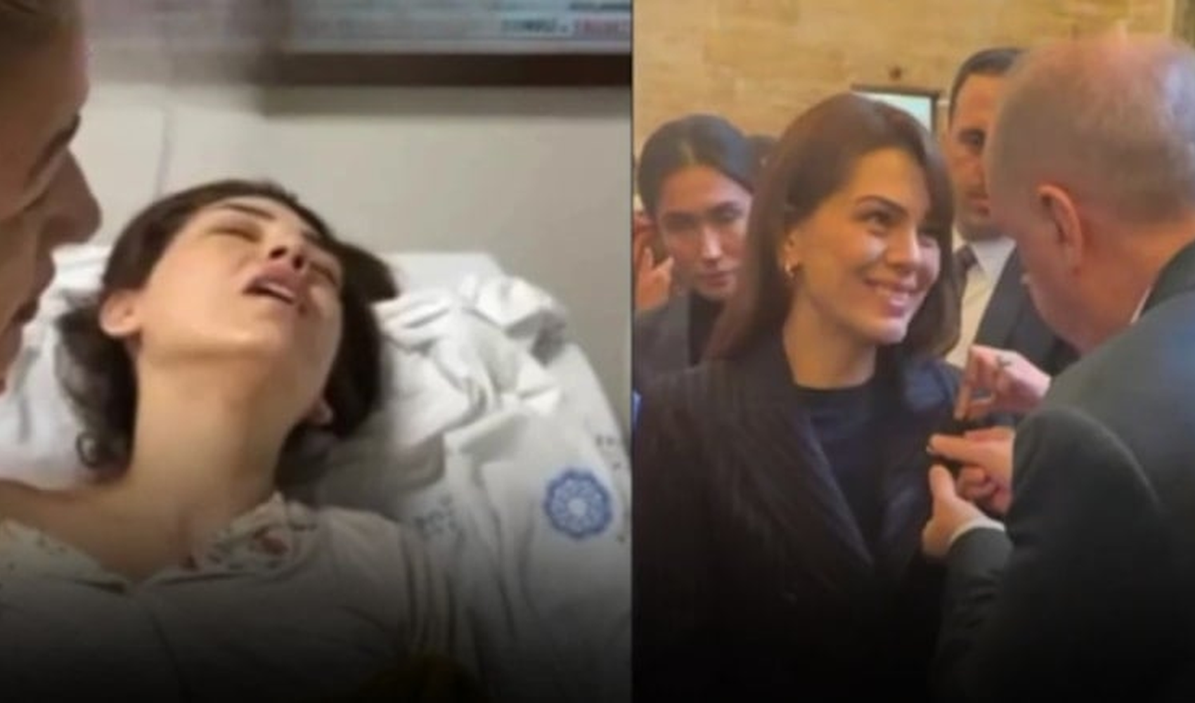 AKP'ye desteğiyle bilinen genç kadın kaza geçirdi