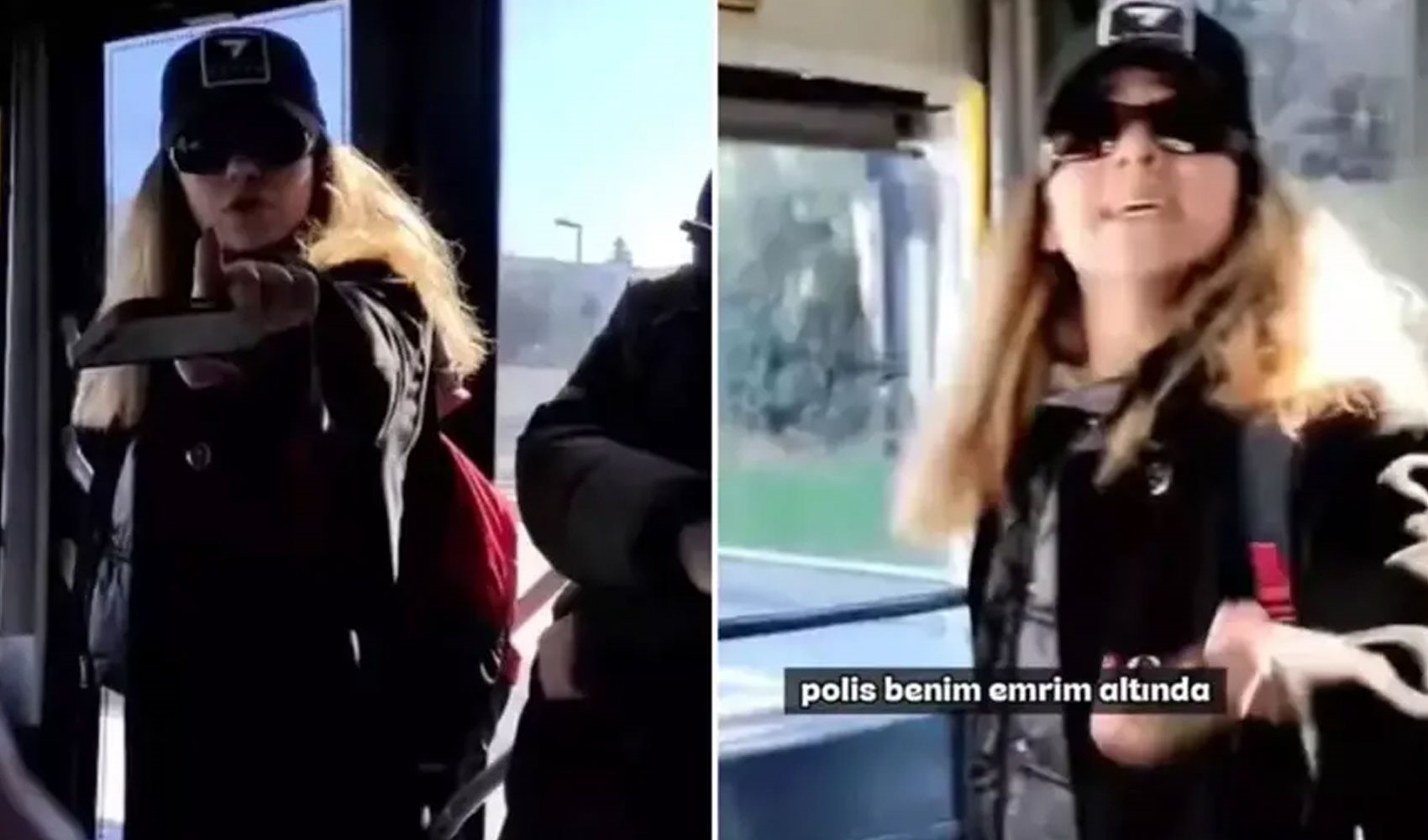 ‘Savcıyım’ diyerek otobüste tehditler savuran kadın tutuklandı