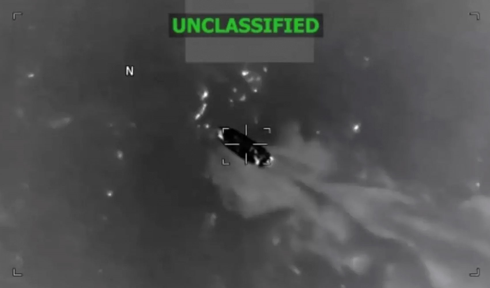 ABD ordusu, Karayipler’de uyuşturucu taşıyan tekneyi vurdu