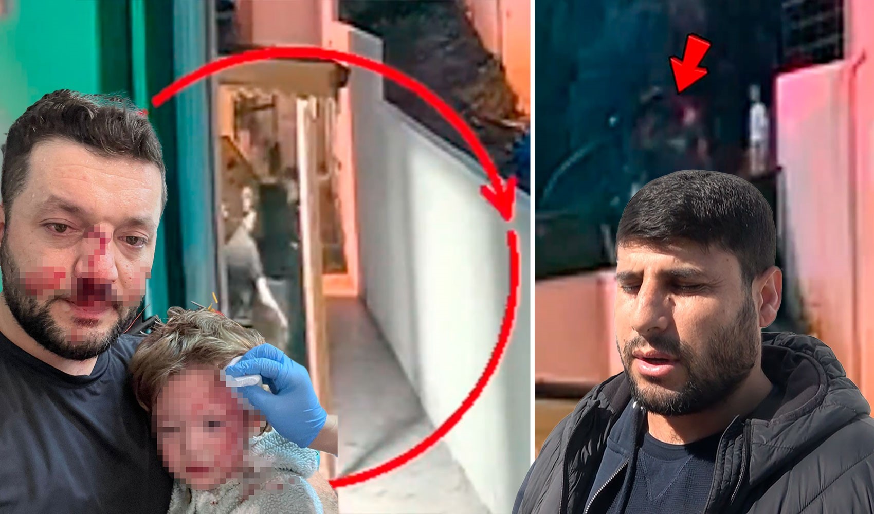 Baba ile 14 aylık bebeğin darp edildiği görüntüler ortaya çıktı!