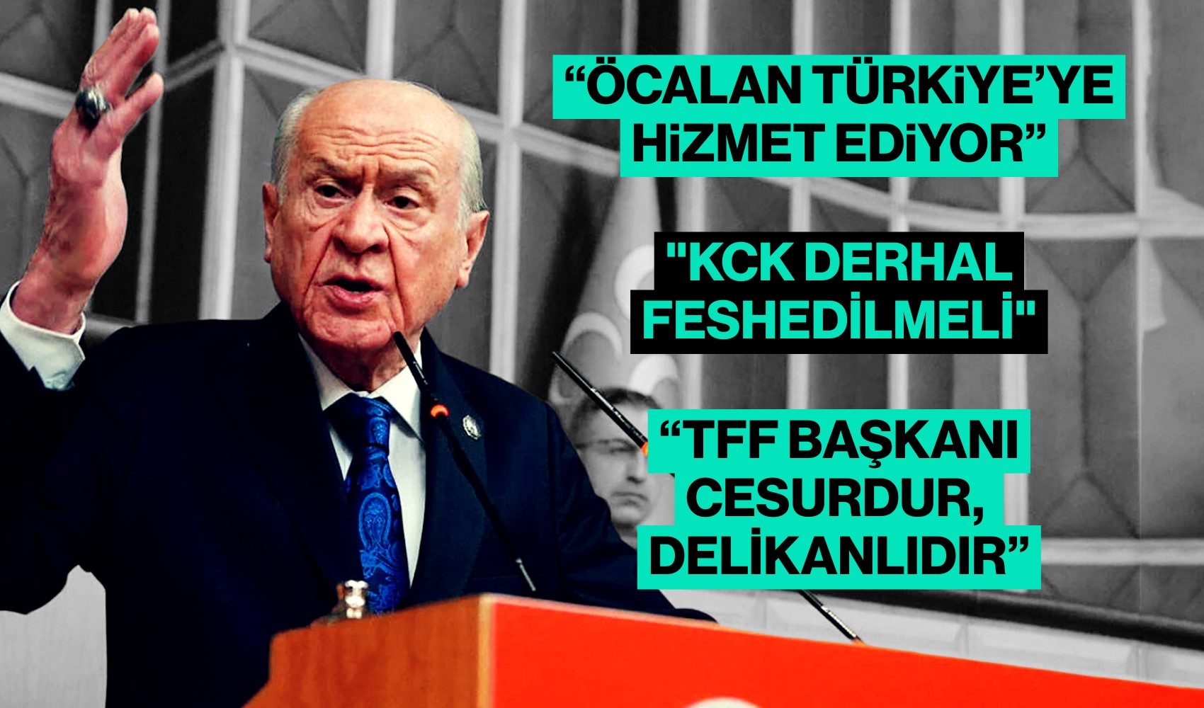 Bahçeli Yusuf Tekin'in Ramazan genelgesine sahip çıktı