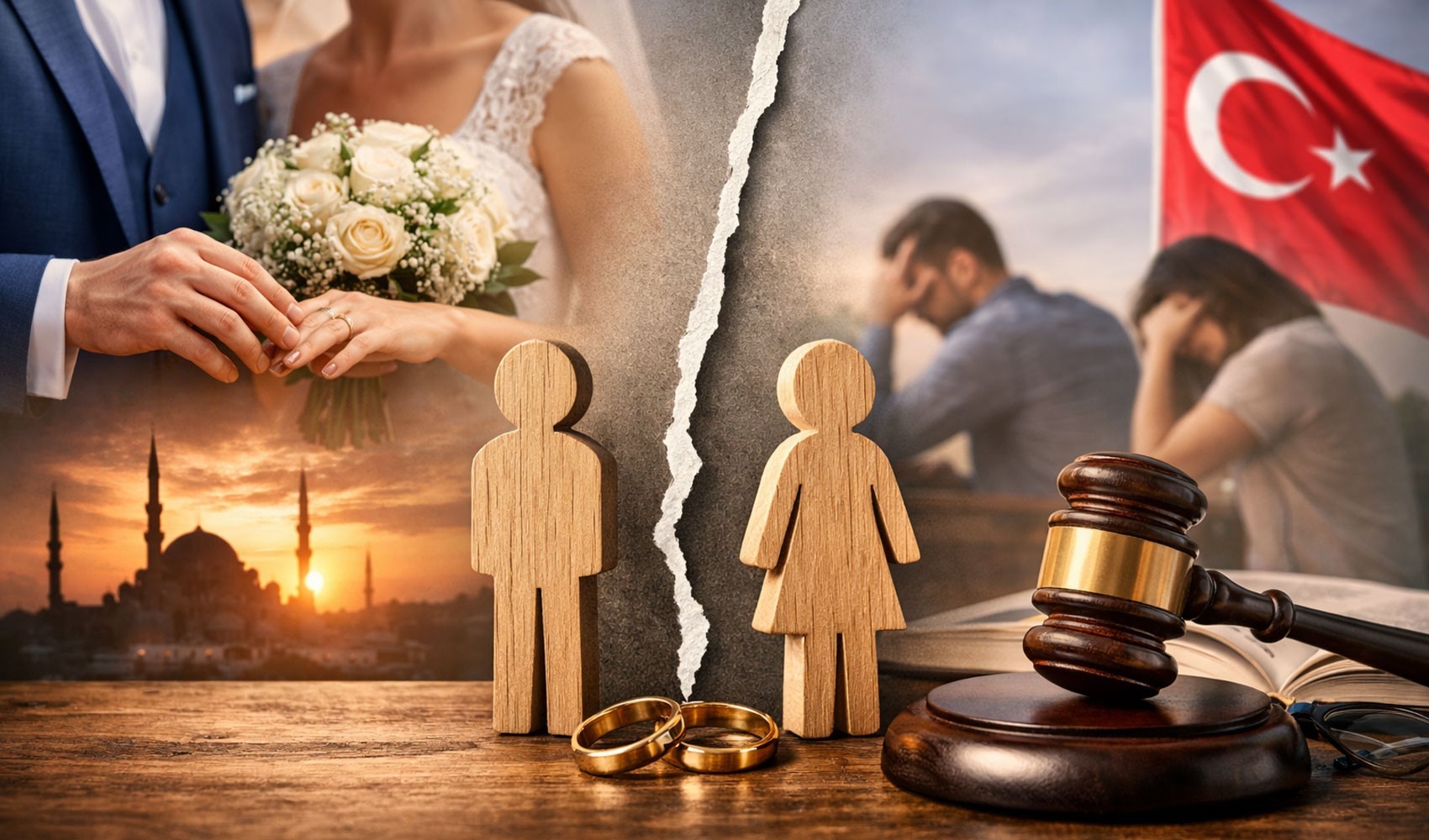 Türkiye'de evlilikler azaldı, boşanmalar arttı!