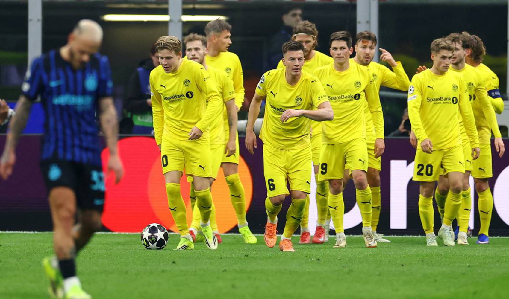 Şampiyonlar Ligi'nde gecenin sürprizi Bodo Glimt'ten geldi