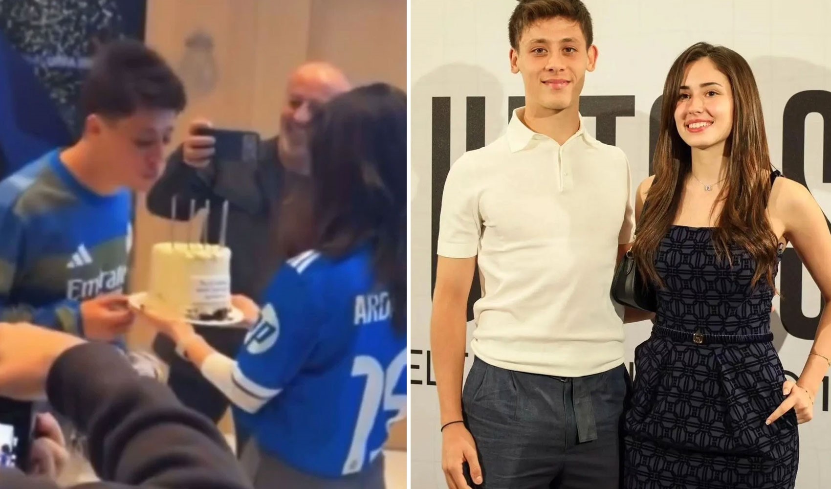 Duru Nayman Arda Güler'in doğum gününü kutladı