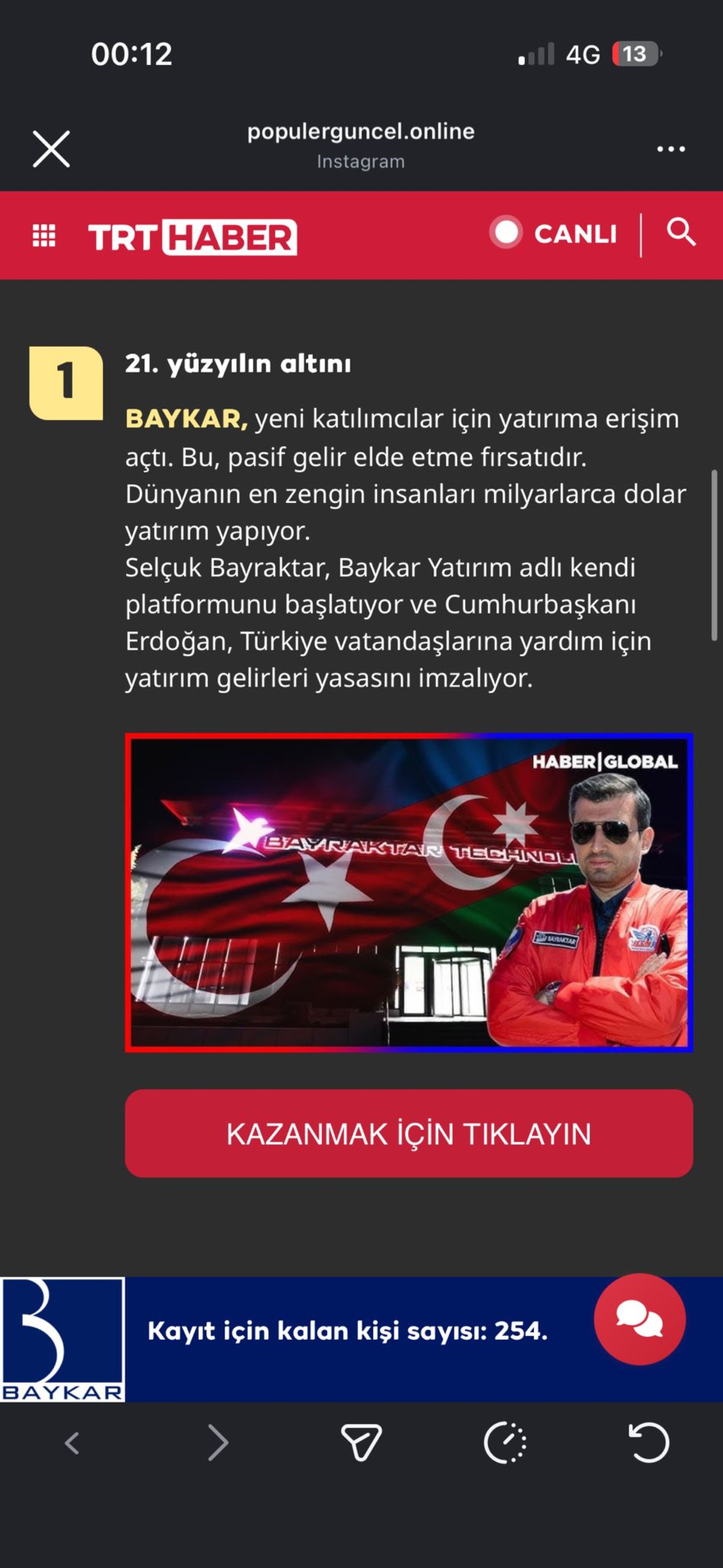 Selçuk Bayraktar'ı yapay zeka ile konuşturup dolandırıcılık yapıyorlar: TRT Haber logosunu kullanıyorlar