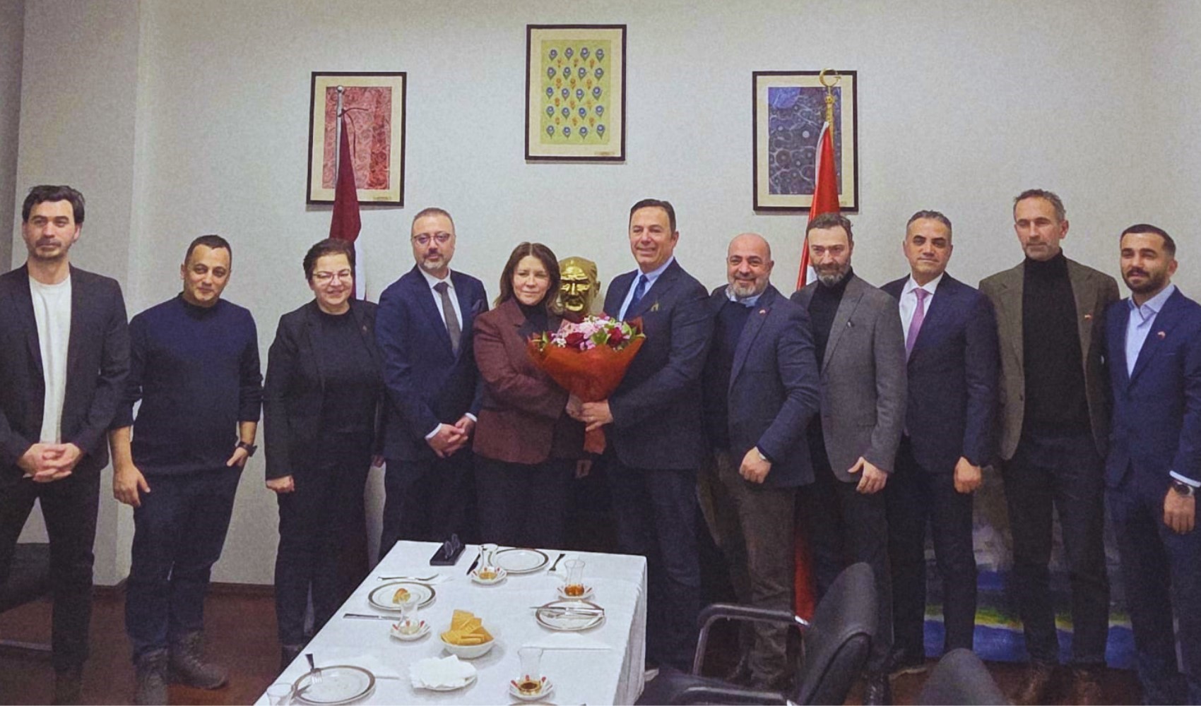 Türkiye-Letonya Ticaret Odası’ndan Riga’da diplomasi teması