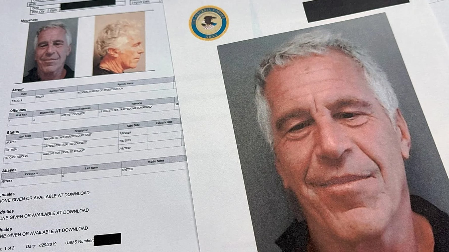 Skandal dosyada yeni belgeler: Epstein'ın hücre ve ceset fotoğrafları ortaya çıktı