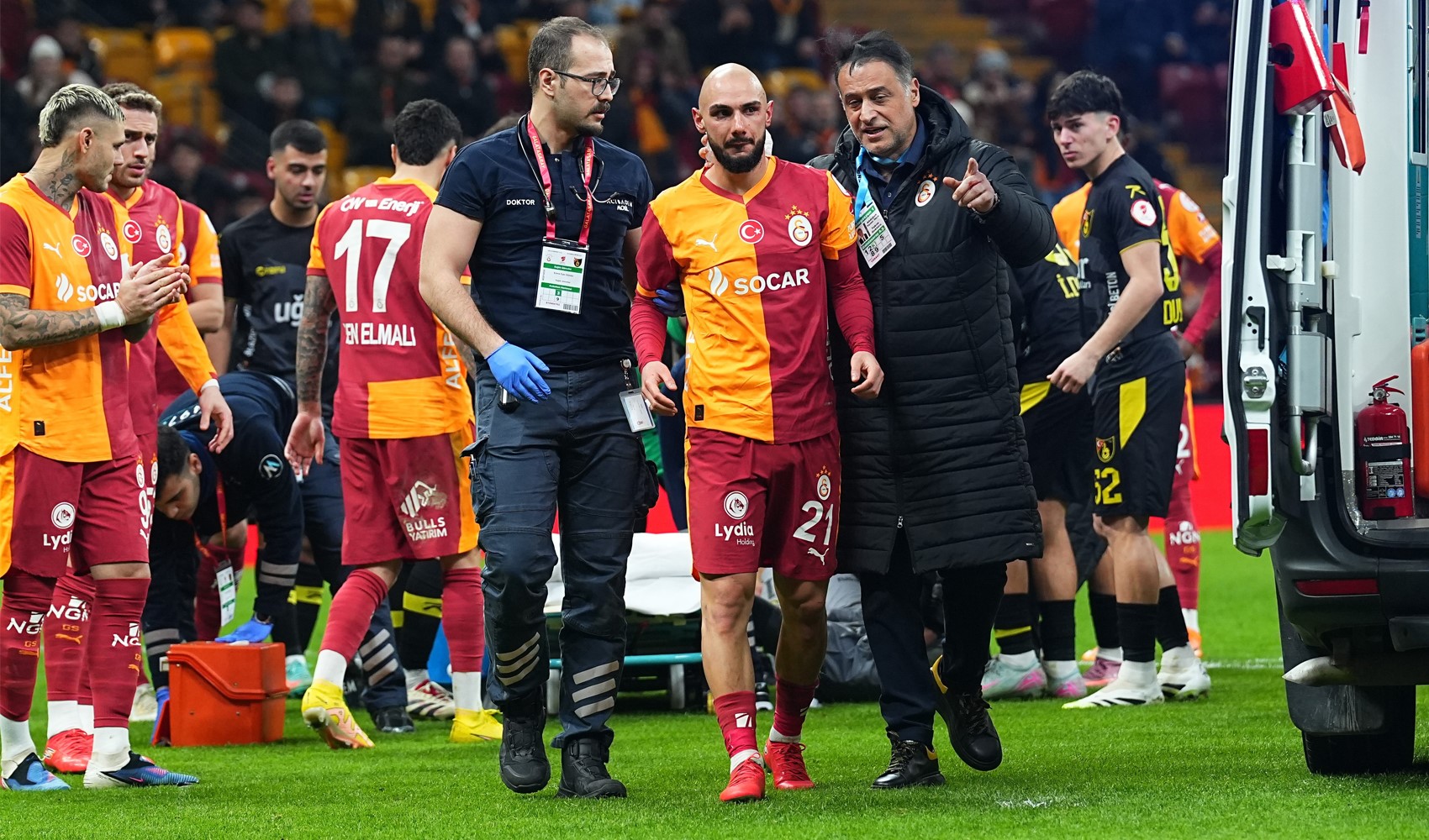 Ahmed Kutucu ile İsa Doğan kafa kafaya çarpıştı