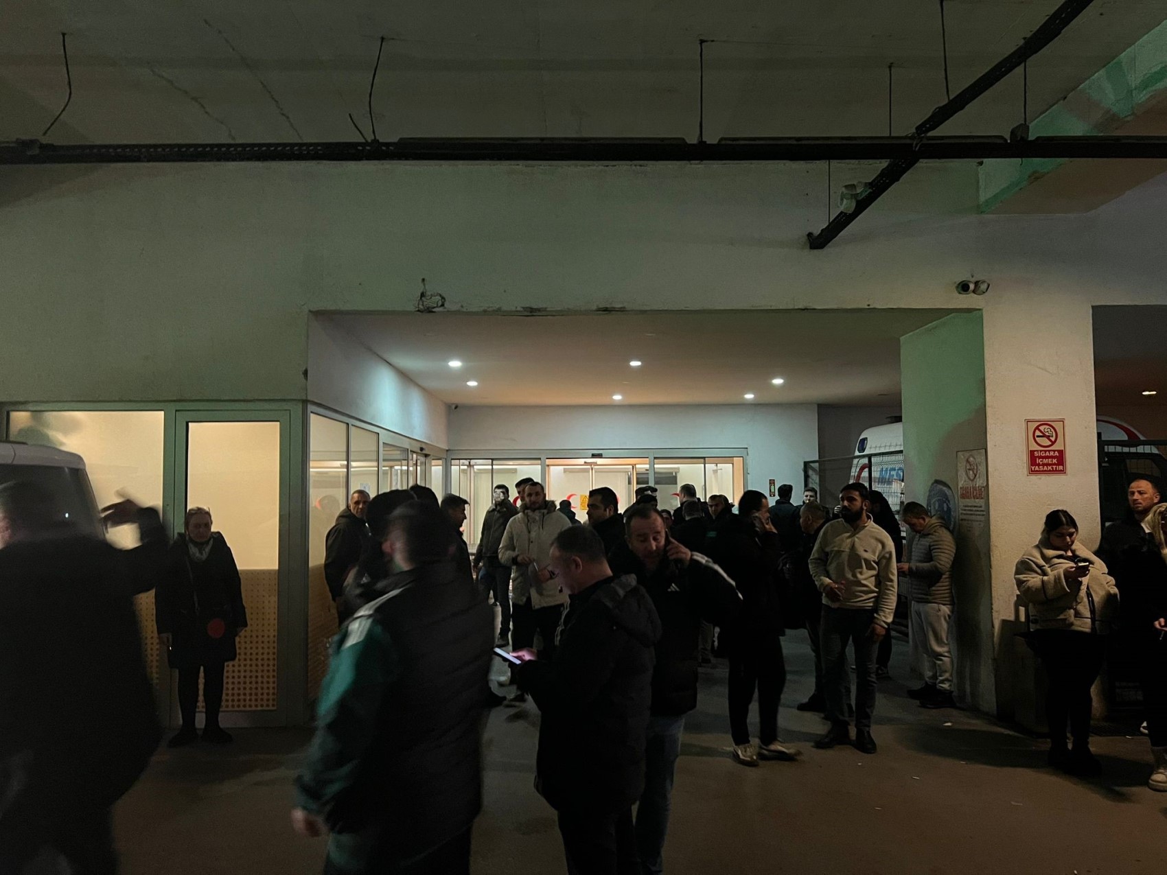 Selçuk İnan ve başkan Recep Durul, Harda Kaçmaz için hastaneye koştu