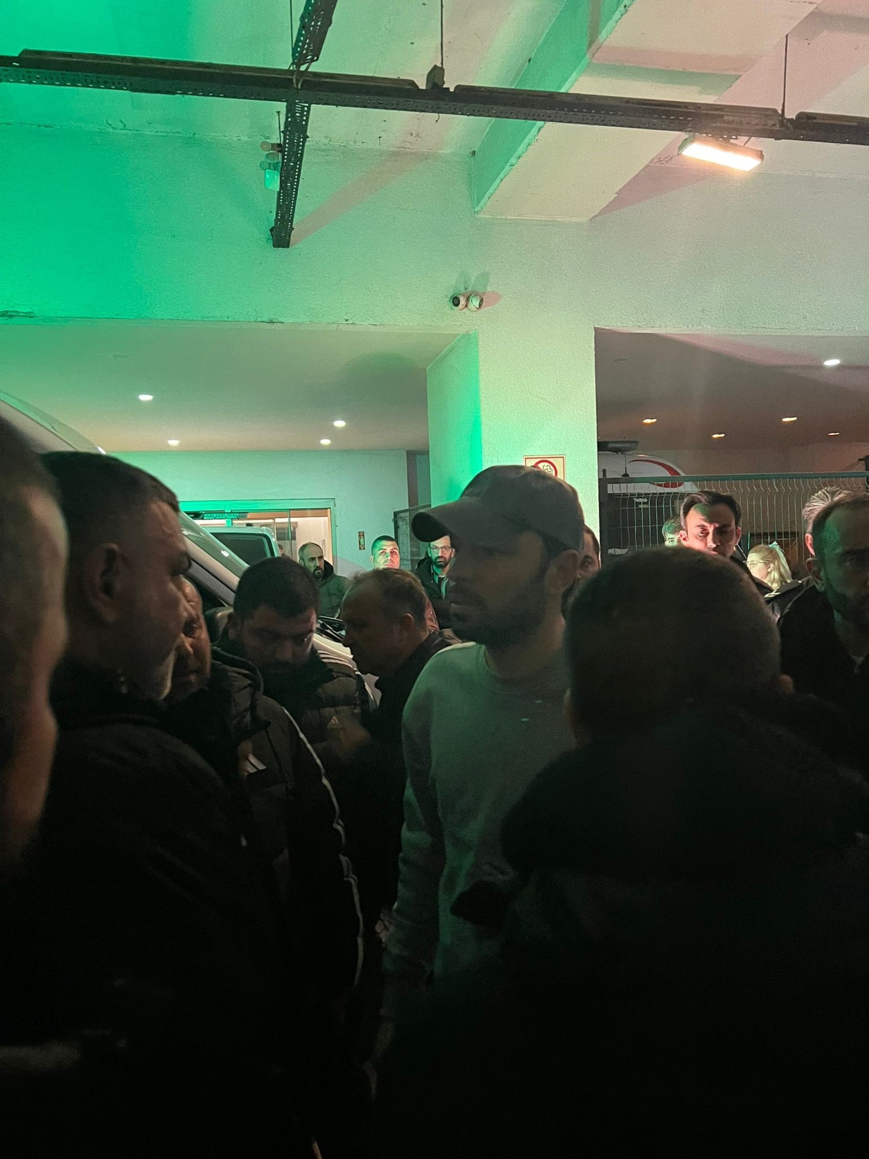 Selçuk İnan ve başkan Recep Durul, Harda Kaçmaz için hastaneye koştu