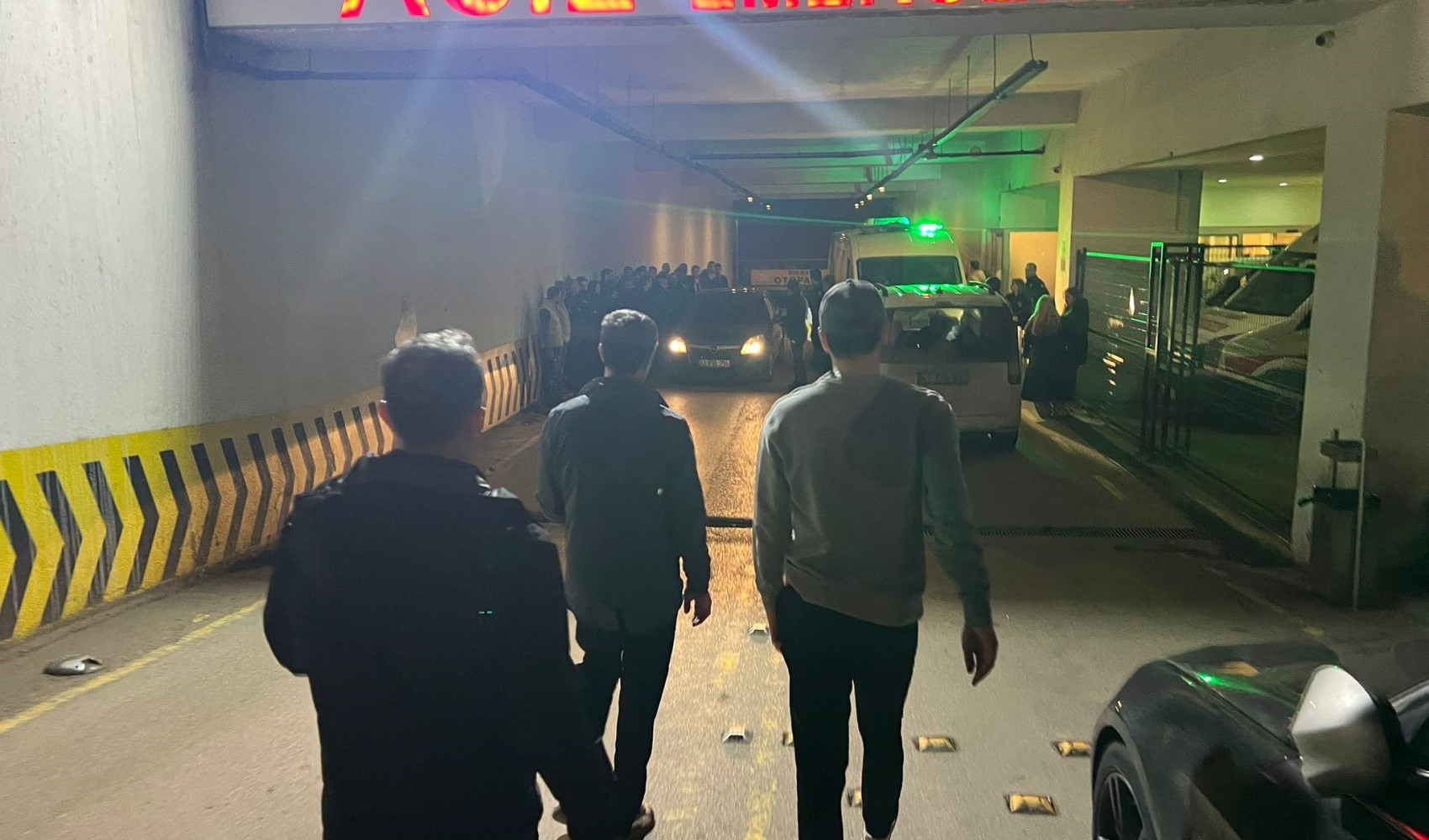 Selçuk İnan ve başkan Recep Durul, Harda Kaçmaz için hastaneye koştu