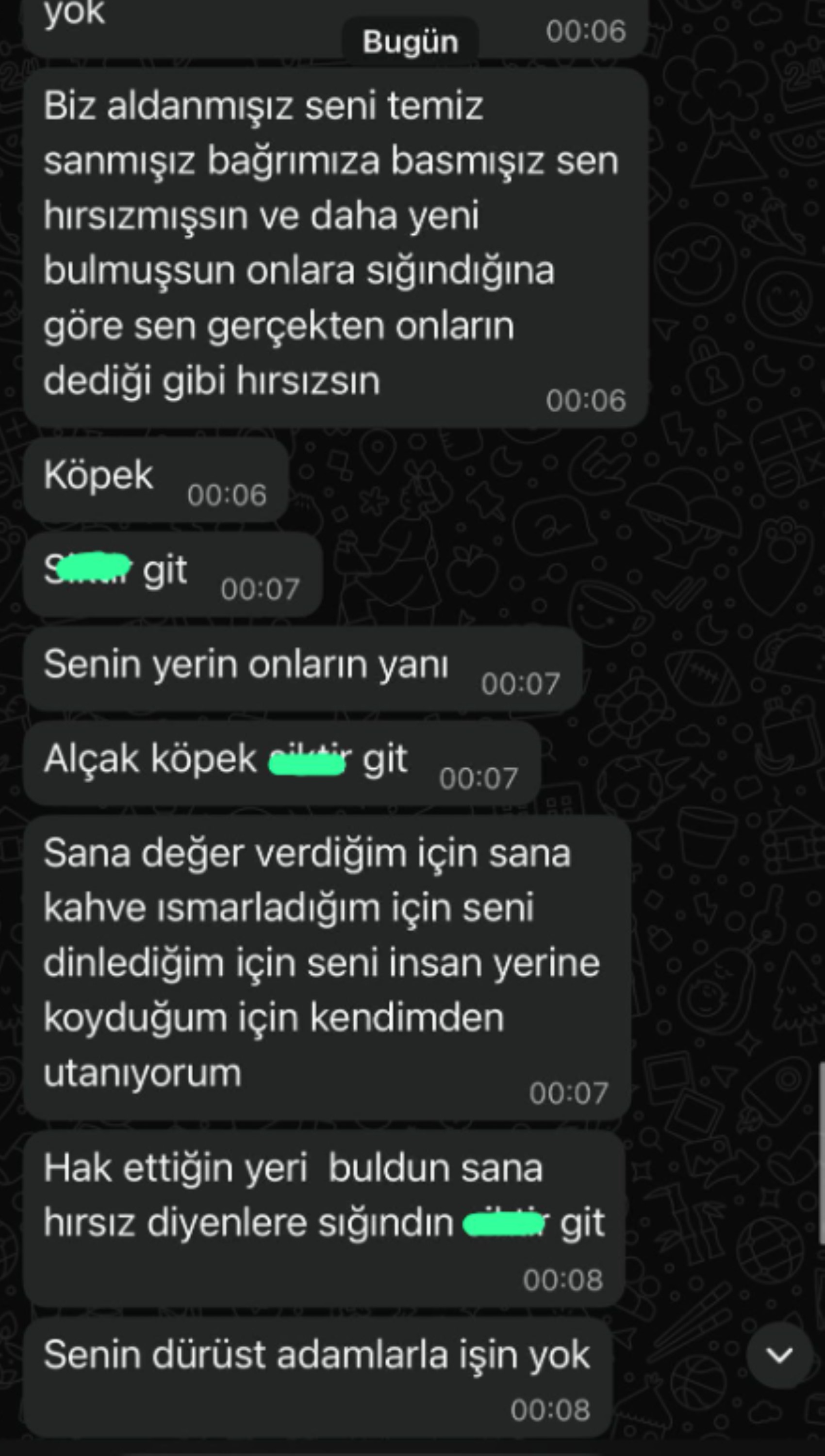 Özgür Özel'in Mesut Özarslan'a gönderdiği mesajların ekran görüntüleri ortaya çıktı! Suç duyurusunda bulunacak