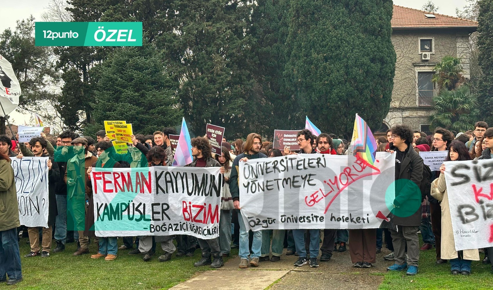 Boğaziçi Üniversitesi’nde direniş sürüyor